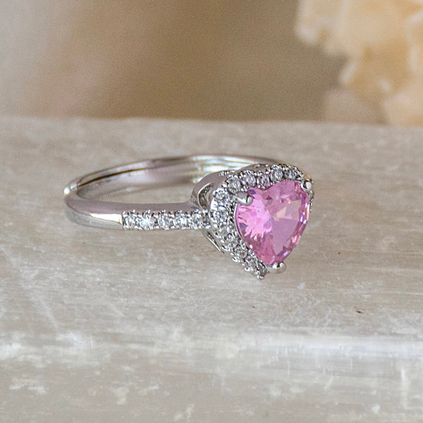 Heart Diamond Ring