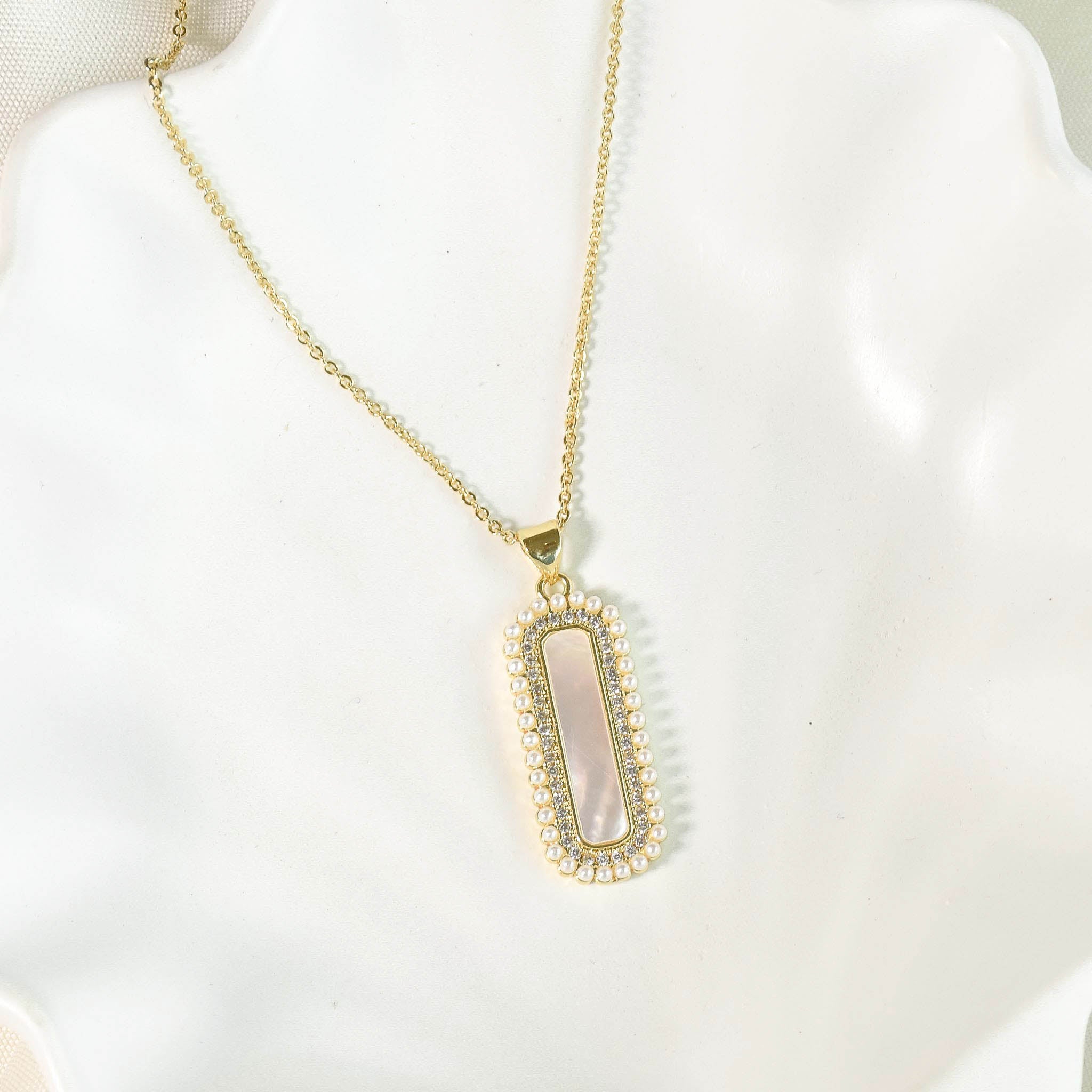 Aura of Pearl Necklace