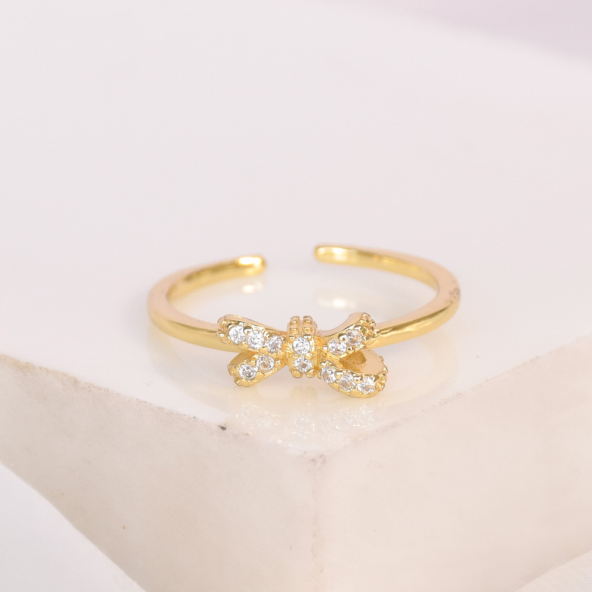 Dainty Bow Ring