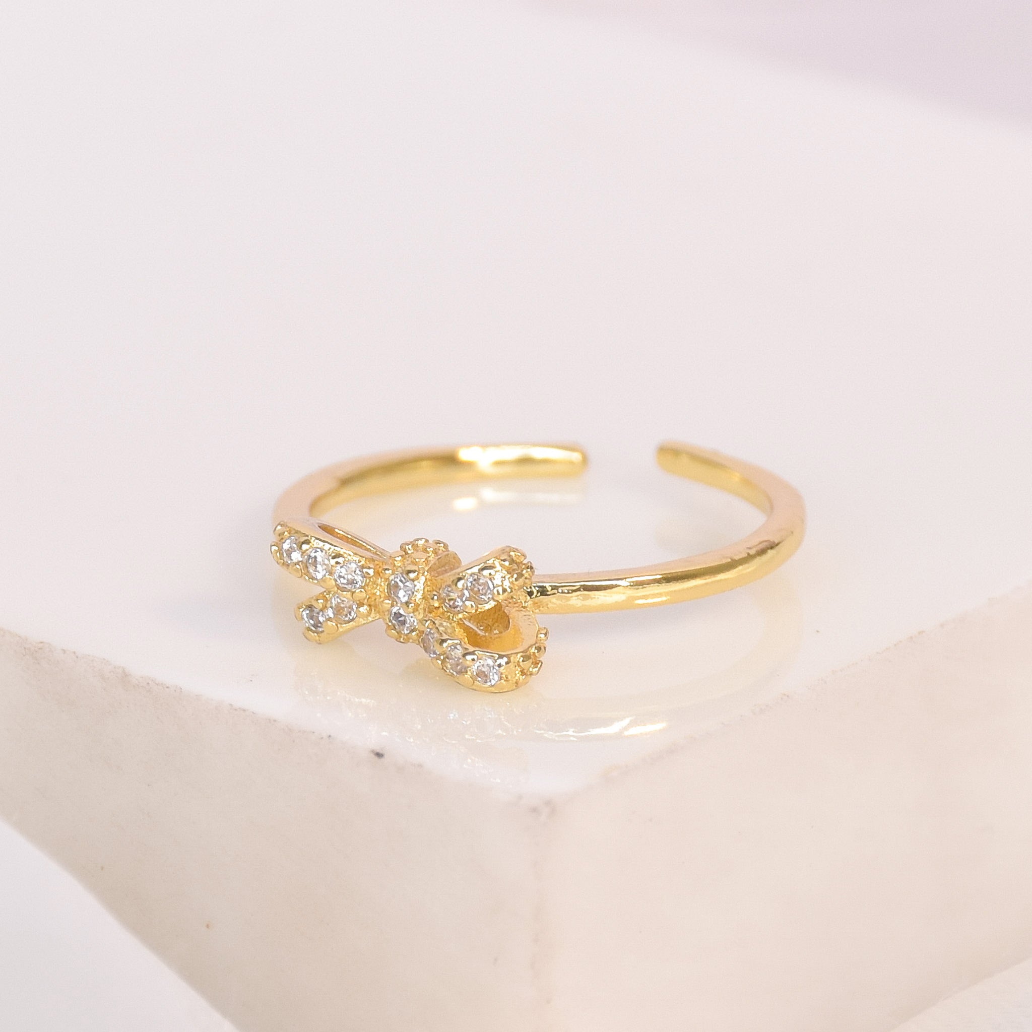 Dainty Bow Ring