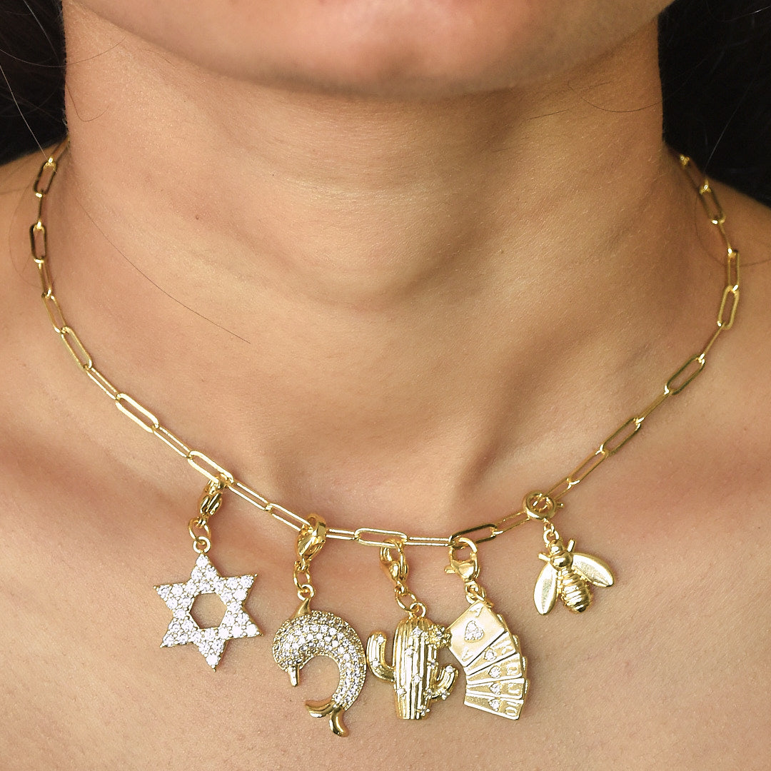 Custom Link Chain Bracelet / Necklace | Build Your Own Charm Story