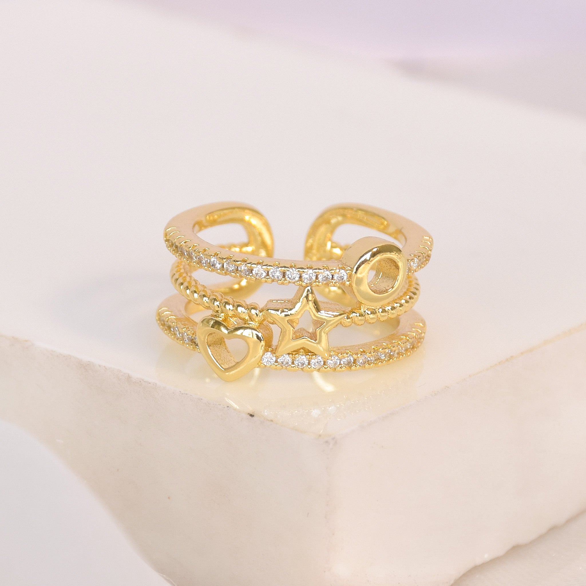 Eclipse Charm Ring