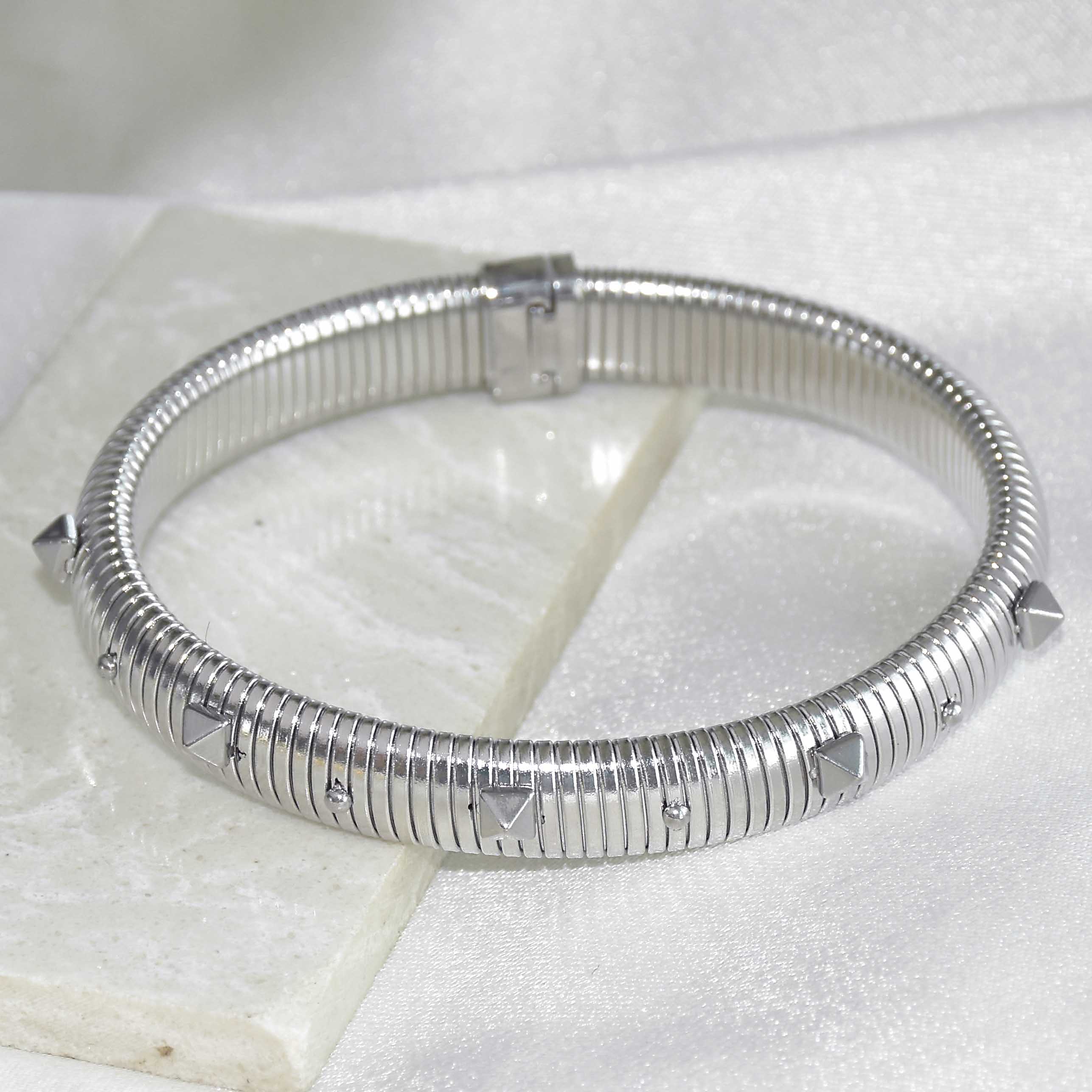 Chunky Spike Bangle