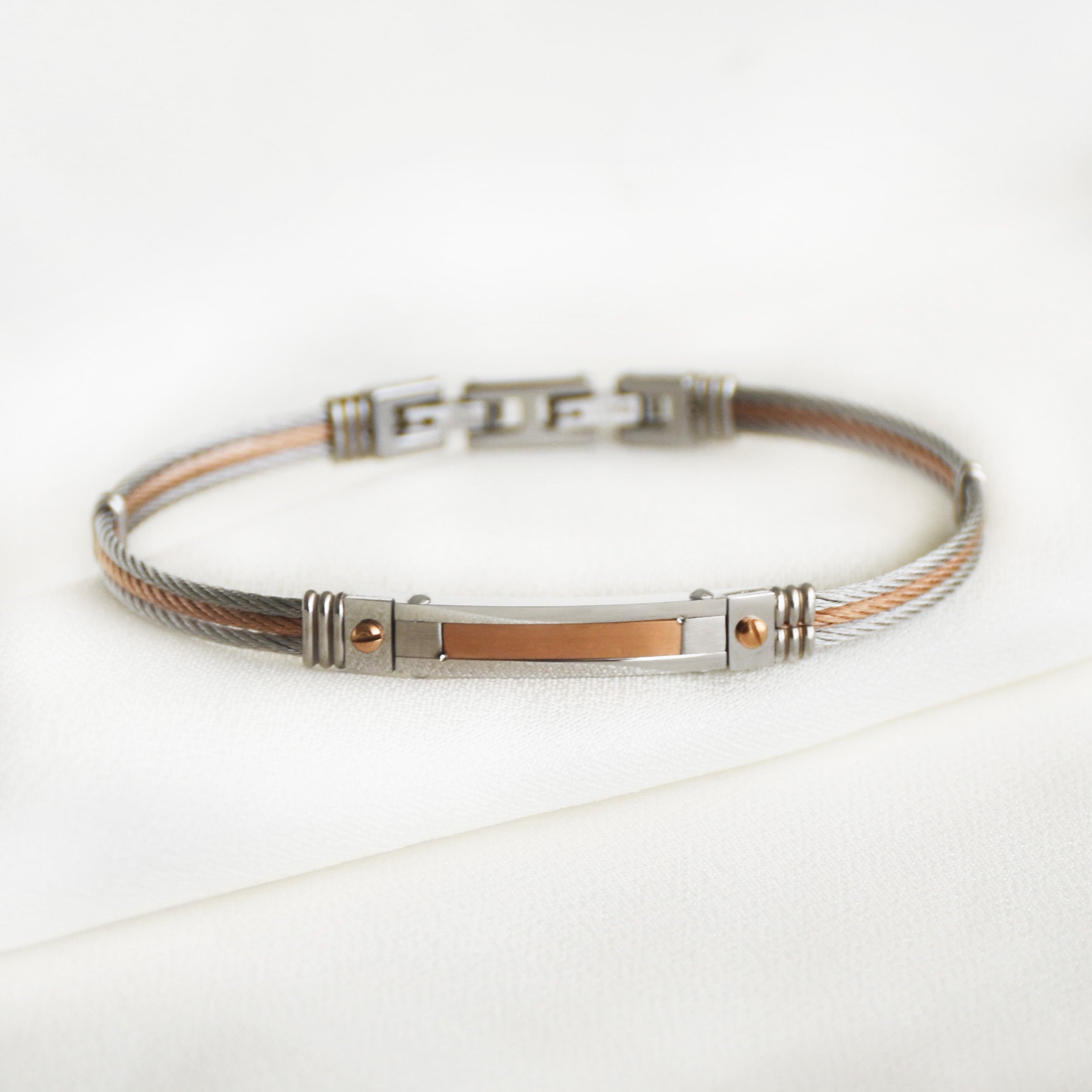 Plain Braided Men Kada