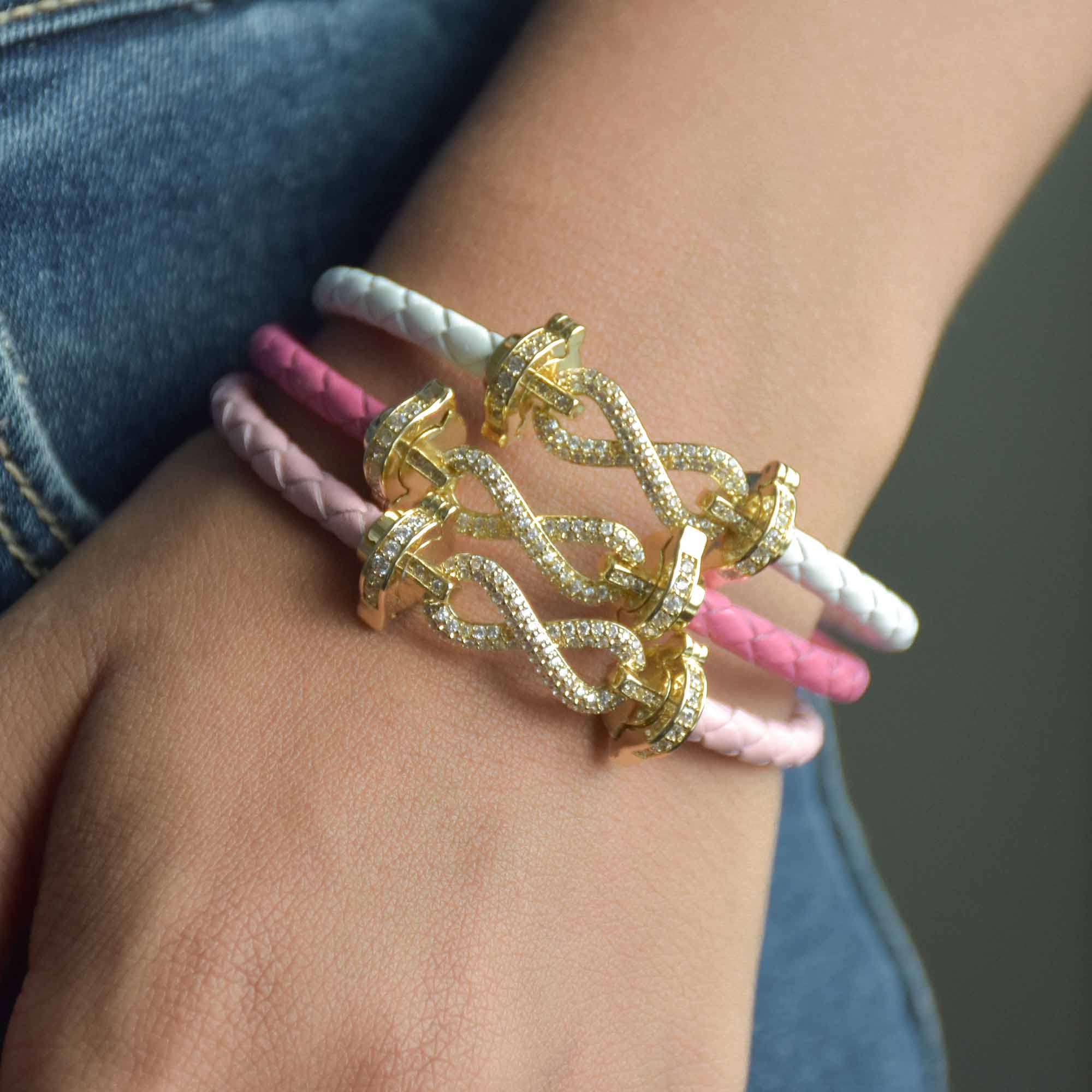 Braided Infinity Bracelet