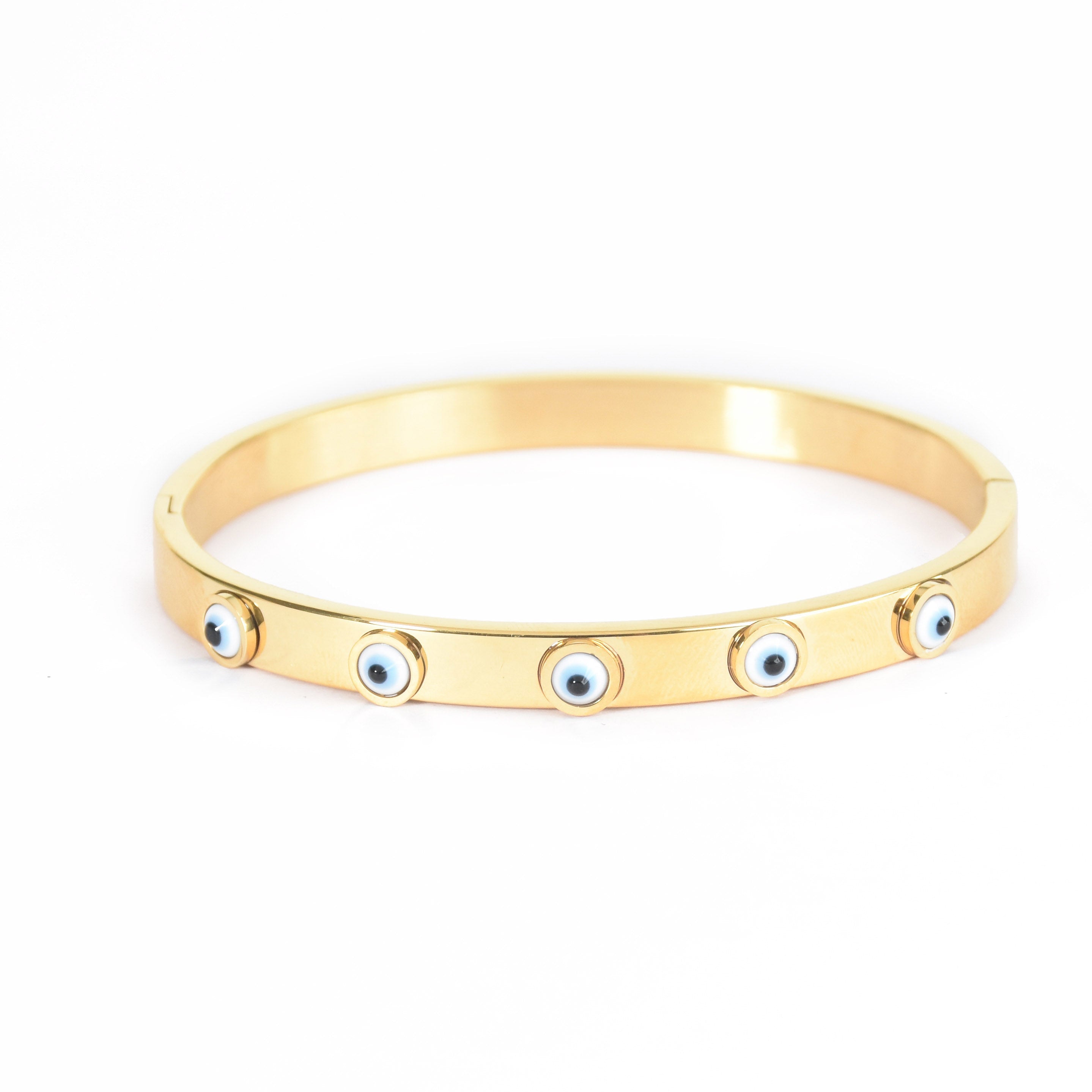 Evil Eye Studded Bangle