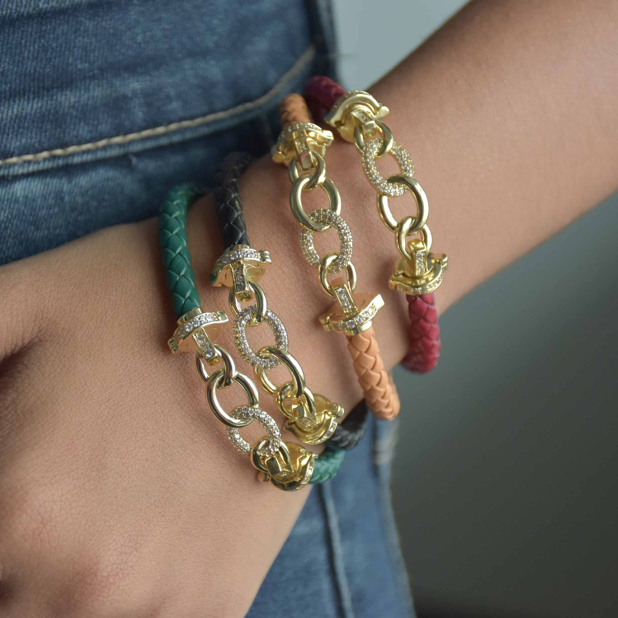 Braided Chain Bracelet