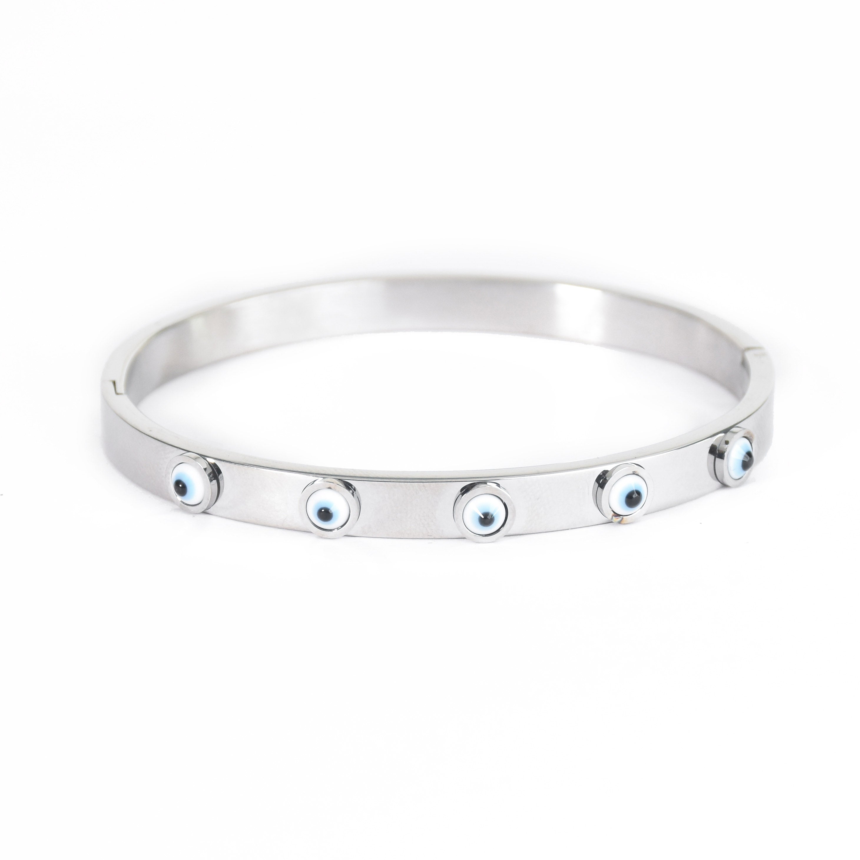 Evil Eye Studded Bangle
