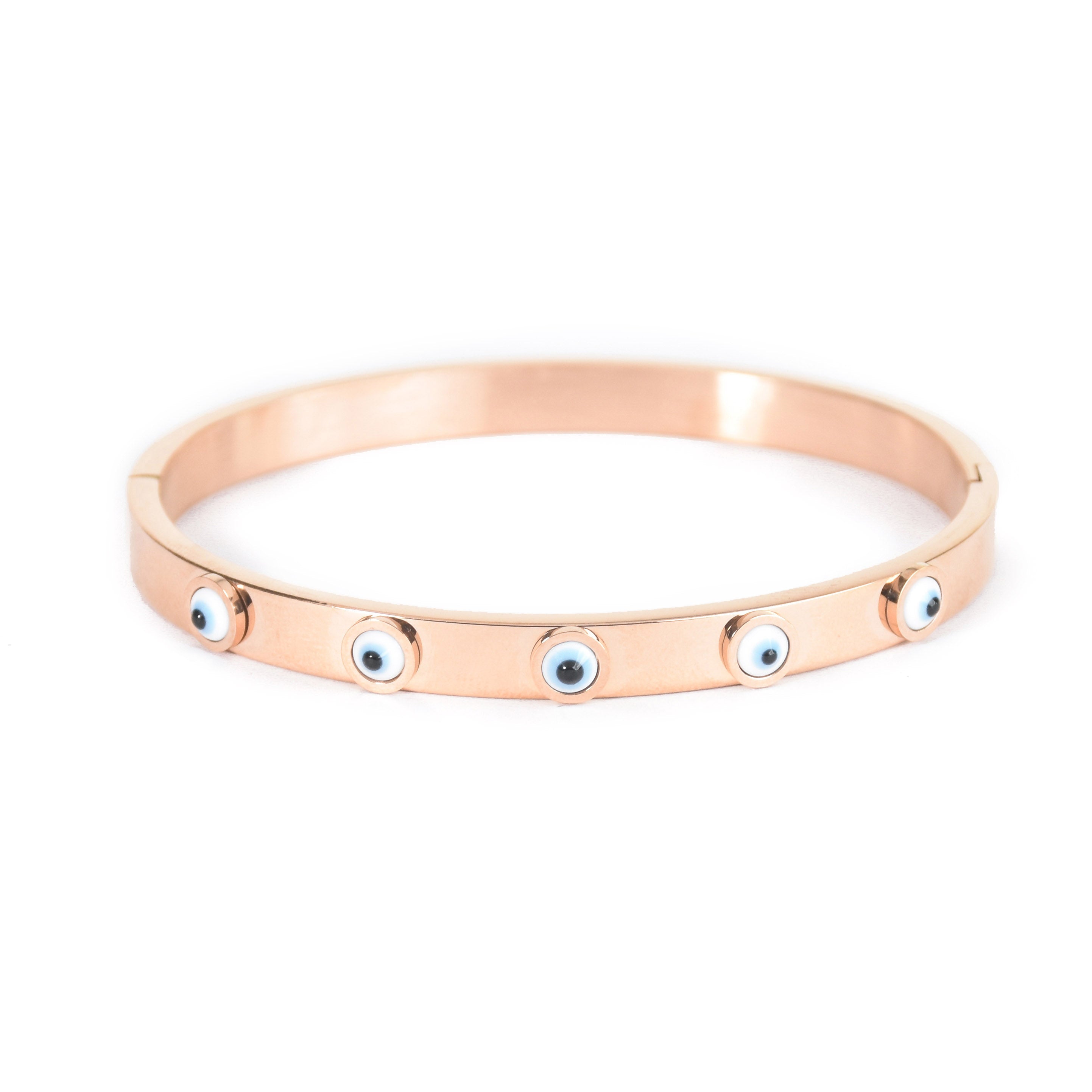 Evil Eye Studded Bangle