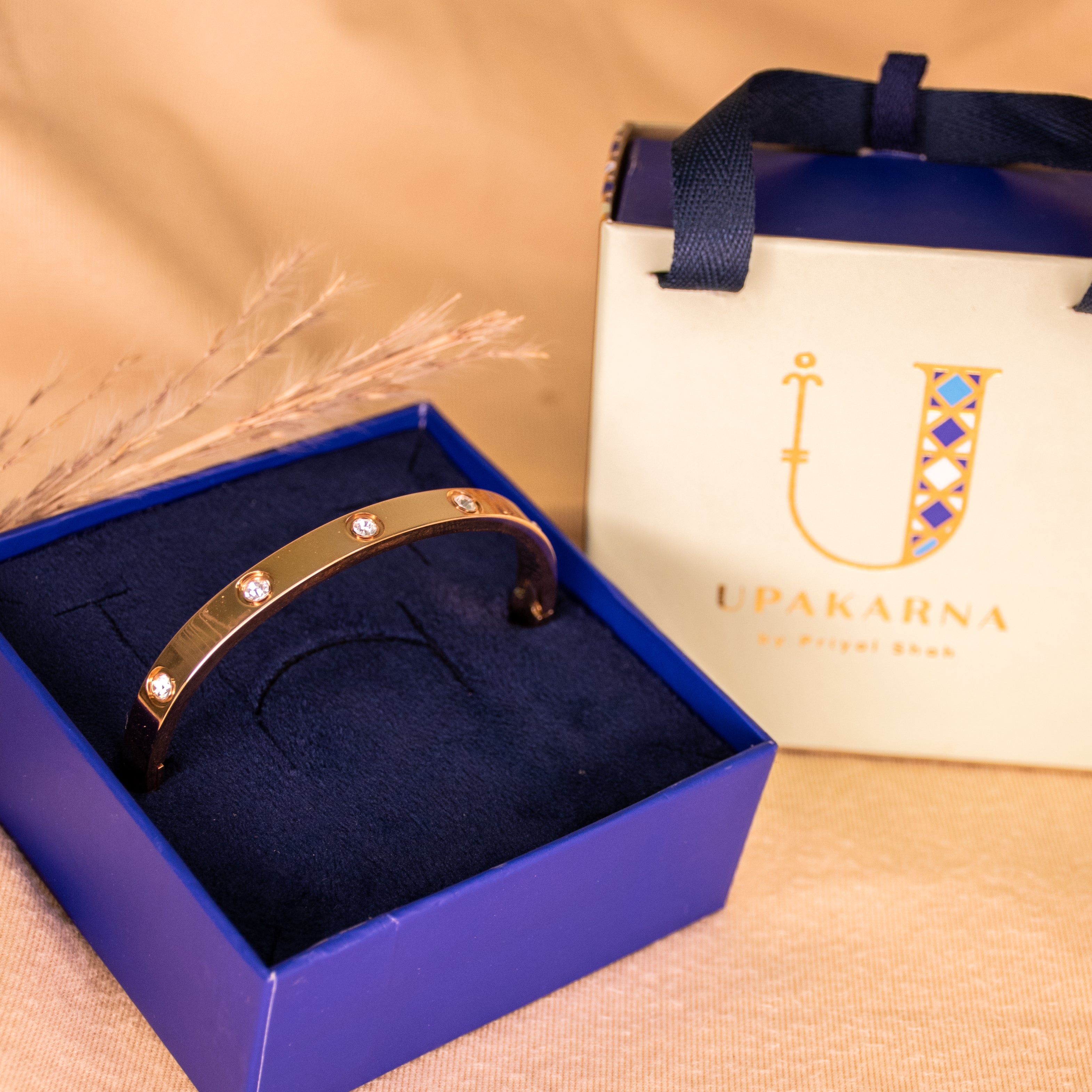 Studded Bangle + Gift Box