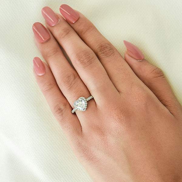 Heart Diamond Ring