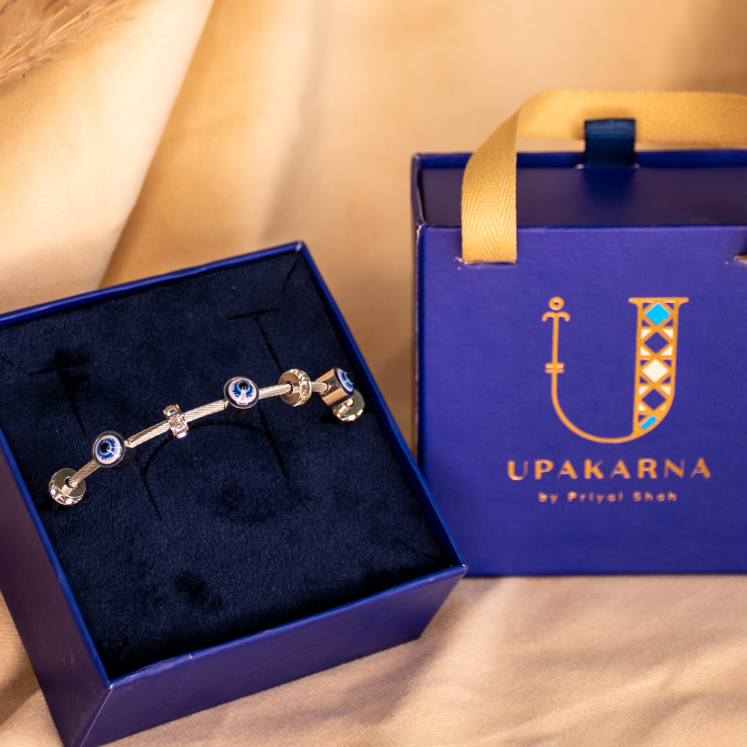 Classic Evil Eye Bangle + Gift Box