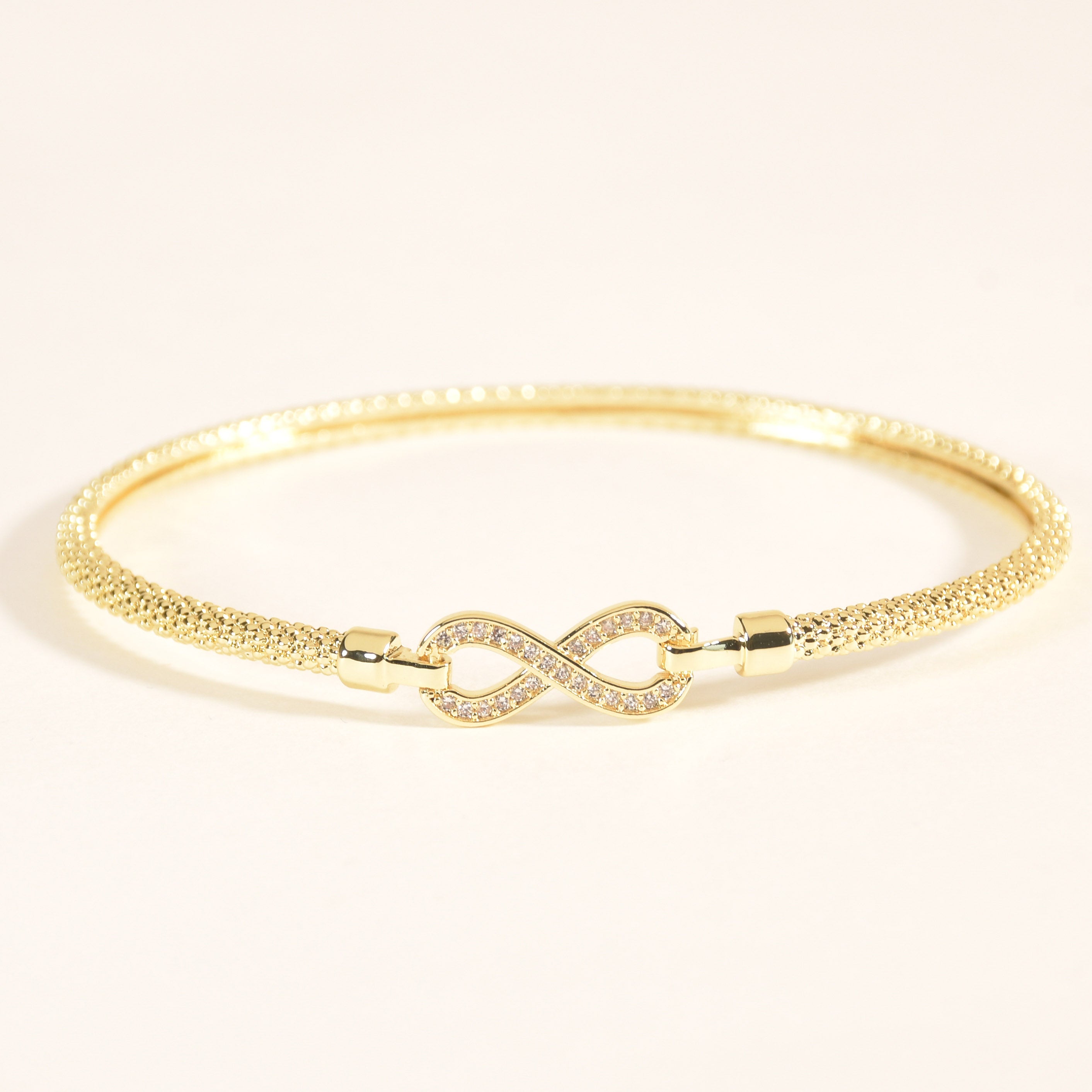 Infinity Dainty Bangle