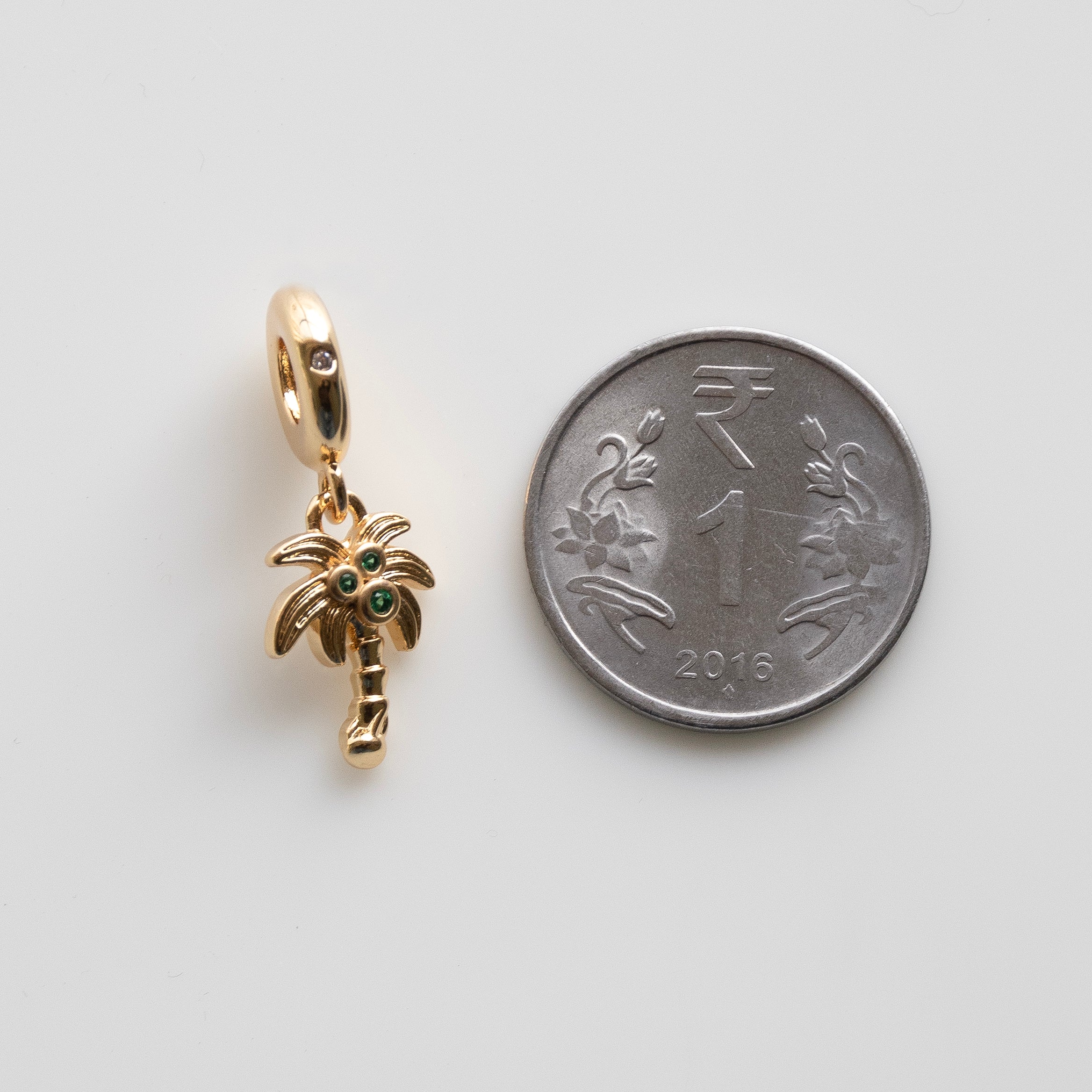 Palm Tree Charm Pendant