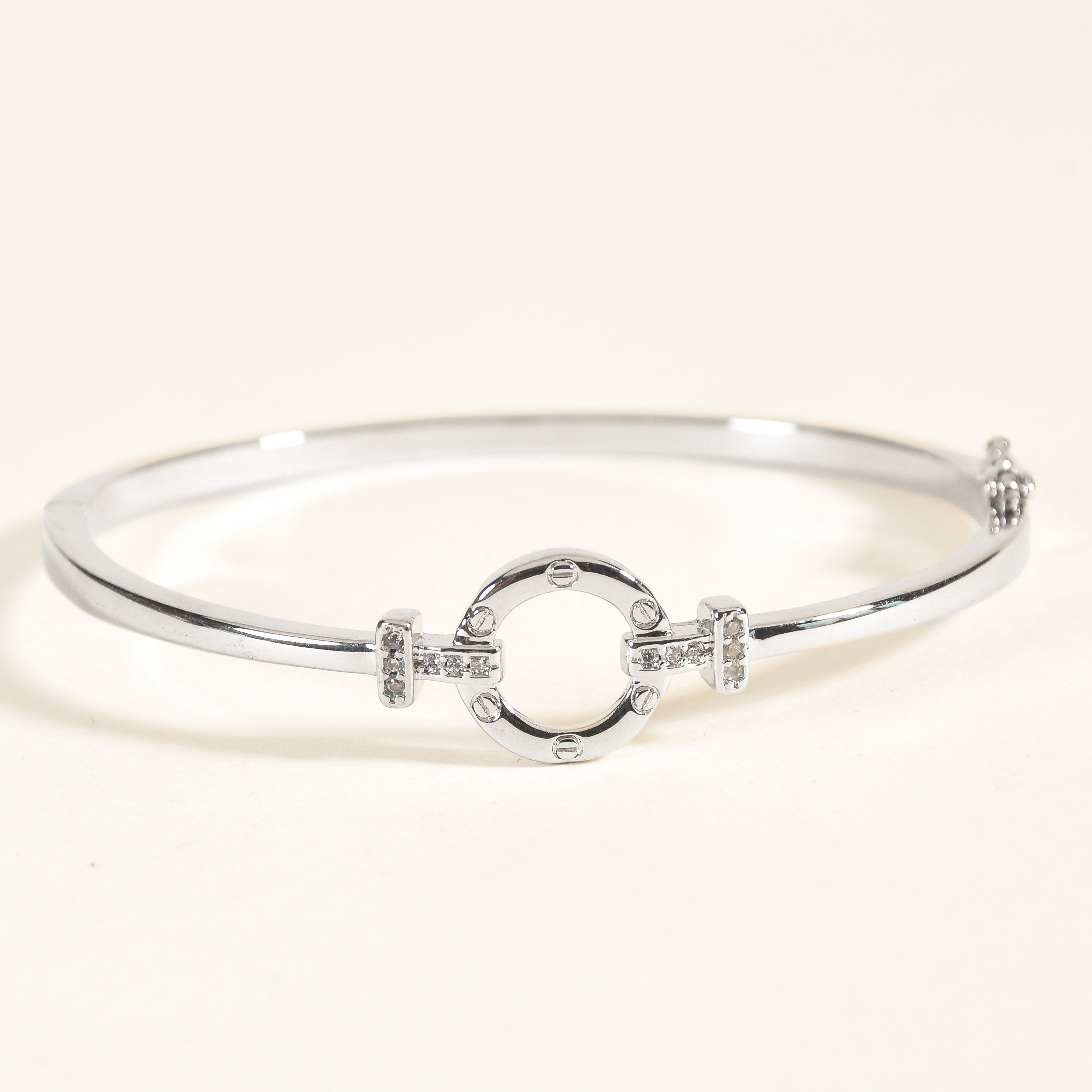 Classic Round Dainty Bangle