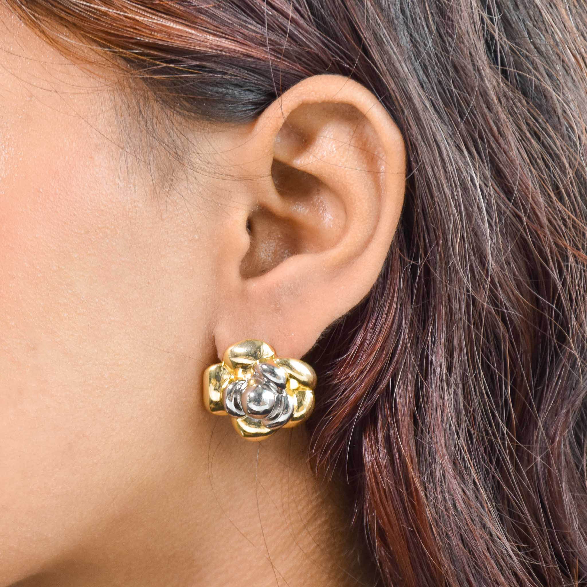 Dual Bloom Earrings