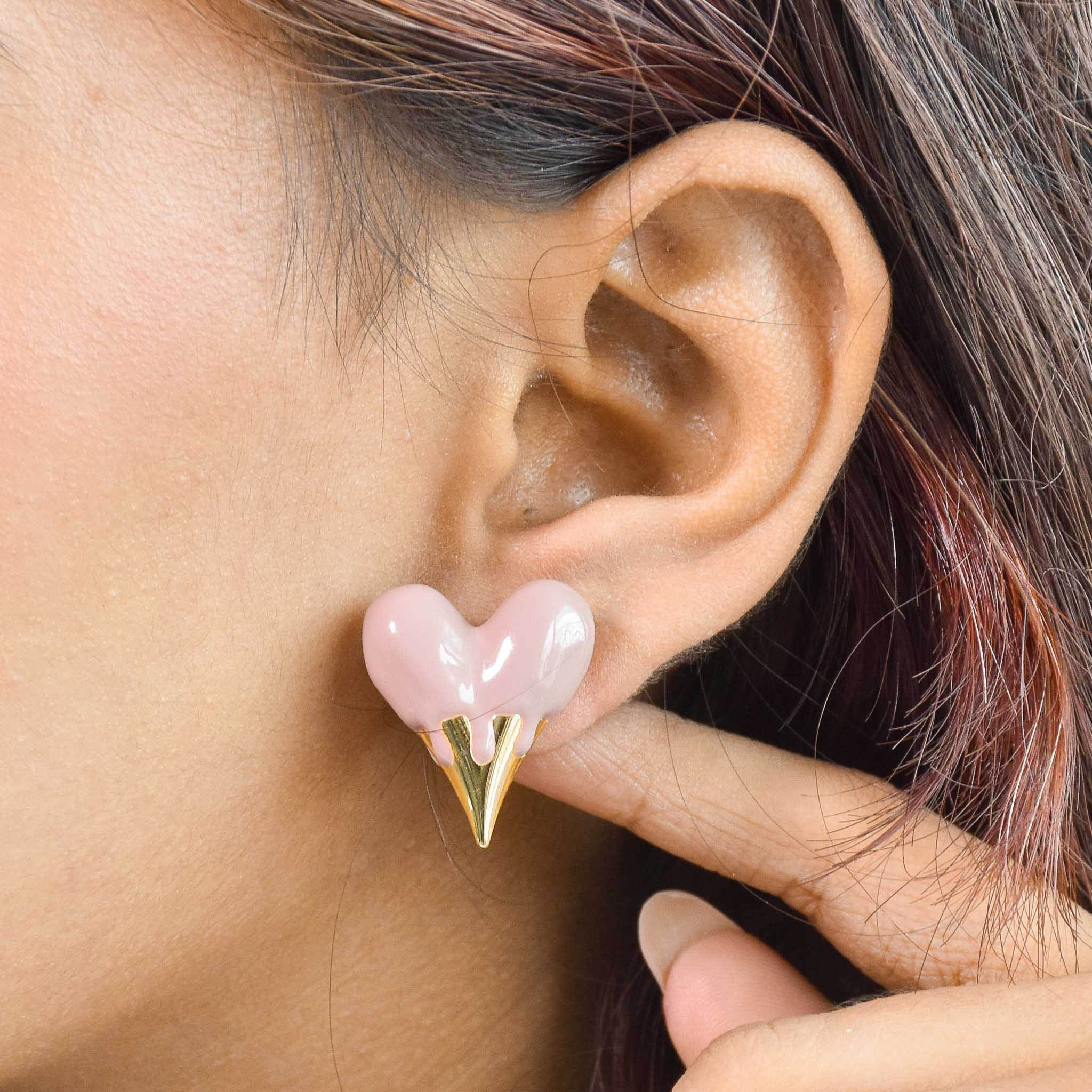 Sweet Treat Heart Earring