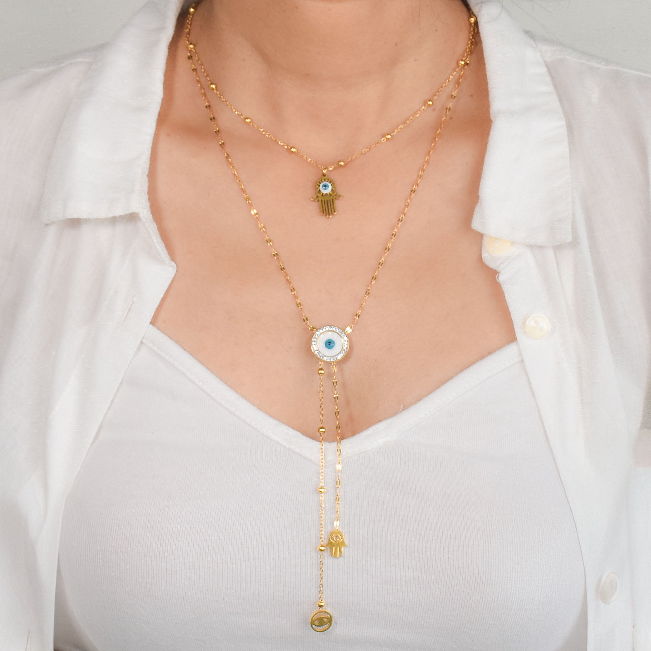 Collective Charm Layered Necklace