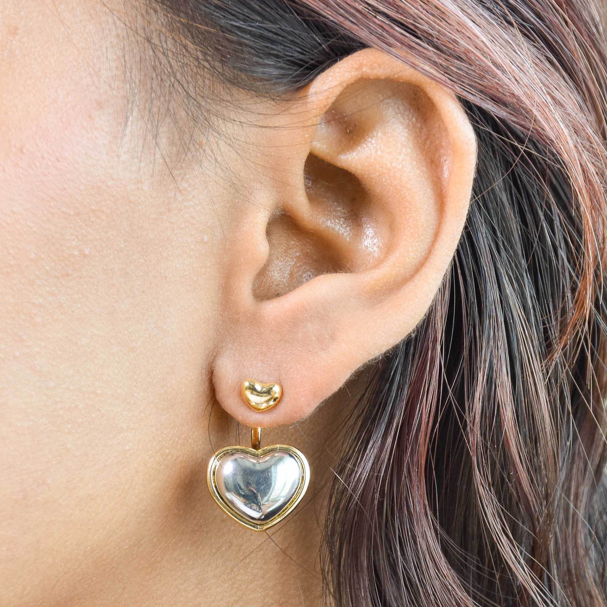 Dreamy Heart Drop Earring