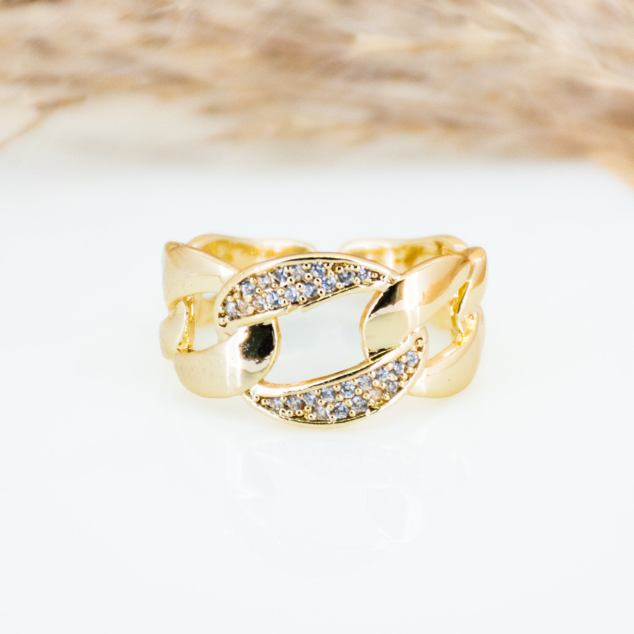 Spike Spiral Ring