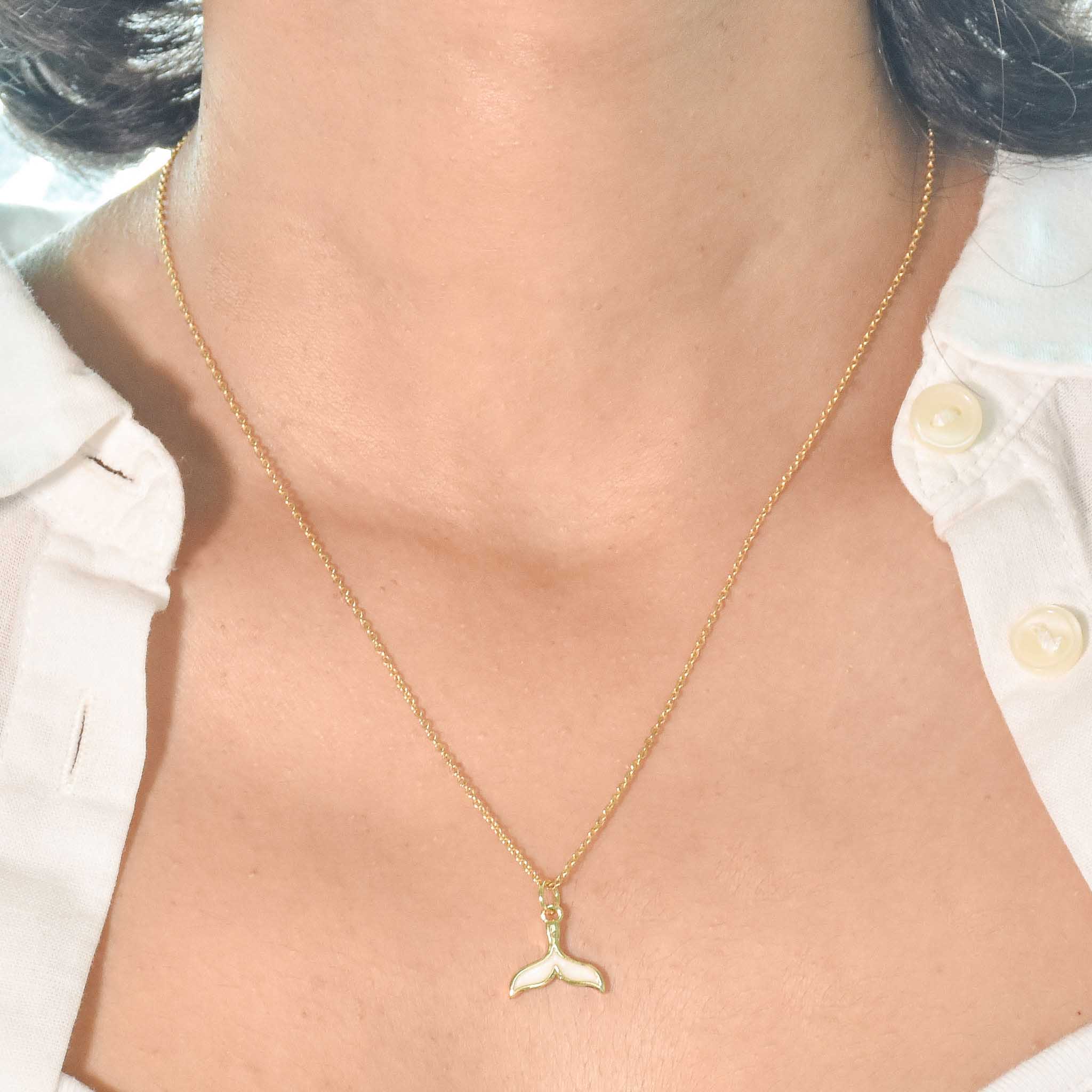Ocean Fin Necklace