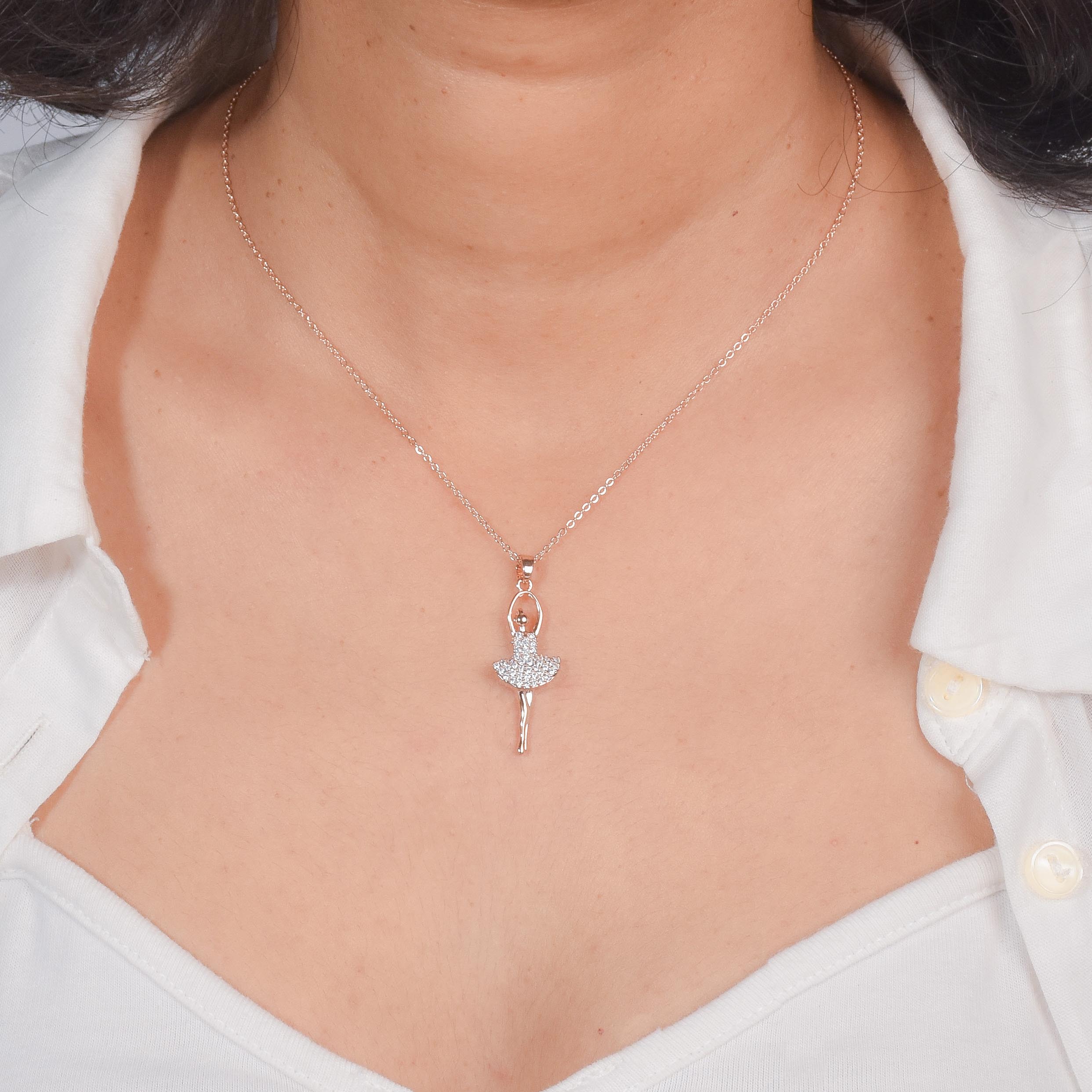 Luminescent Ballerina Necklace