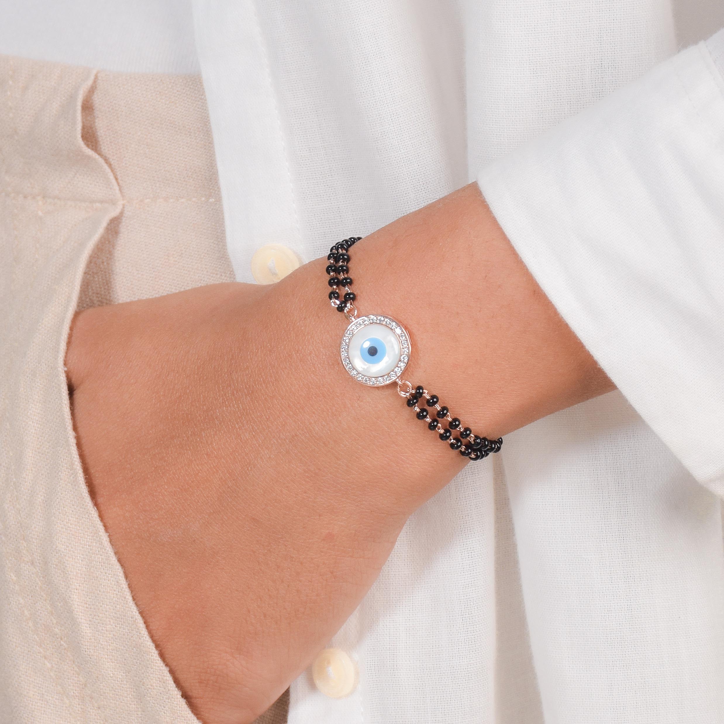 Mystic Evil Eye Mangalsutra Bracelet