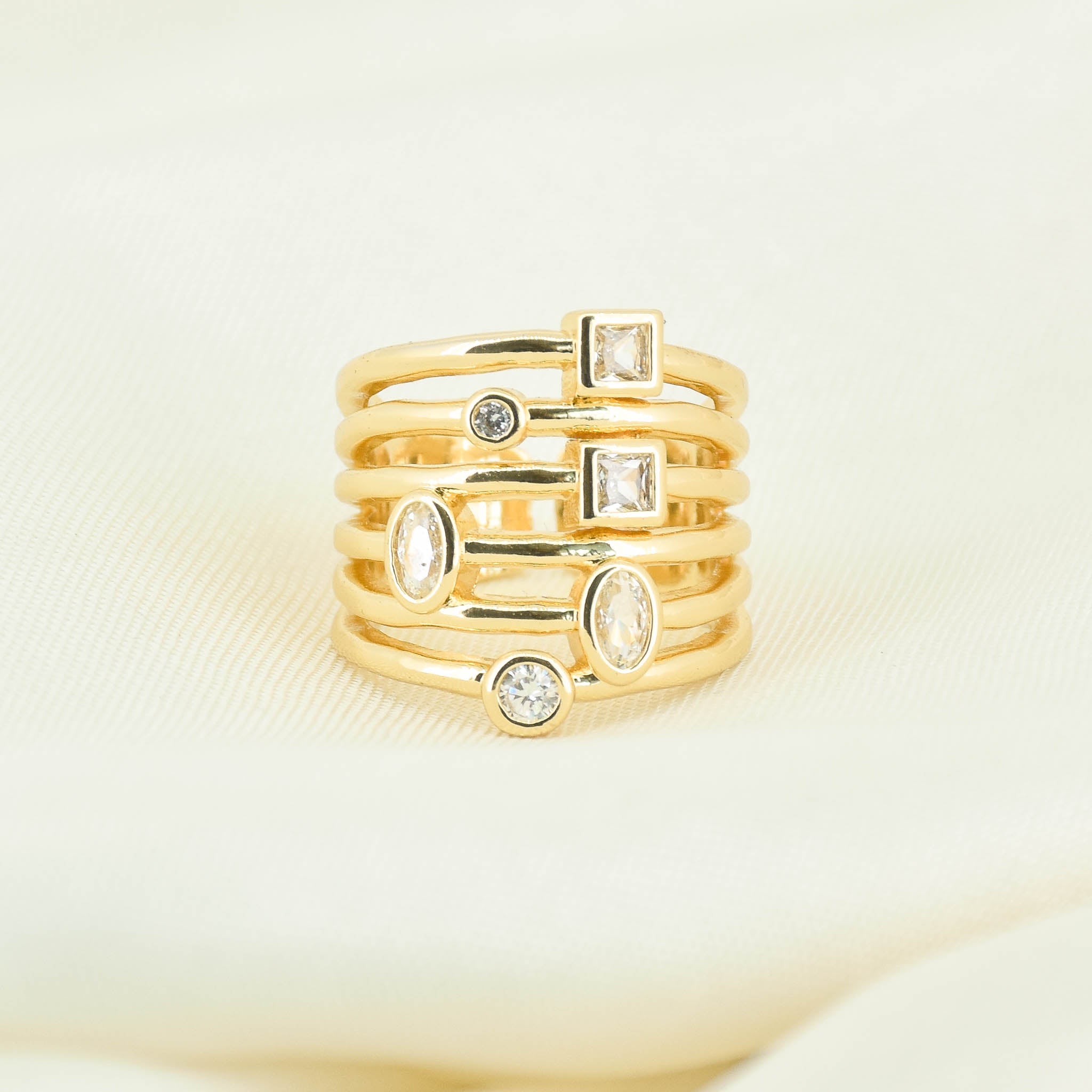 Celestial Stack Ring