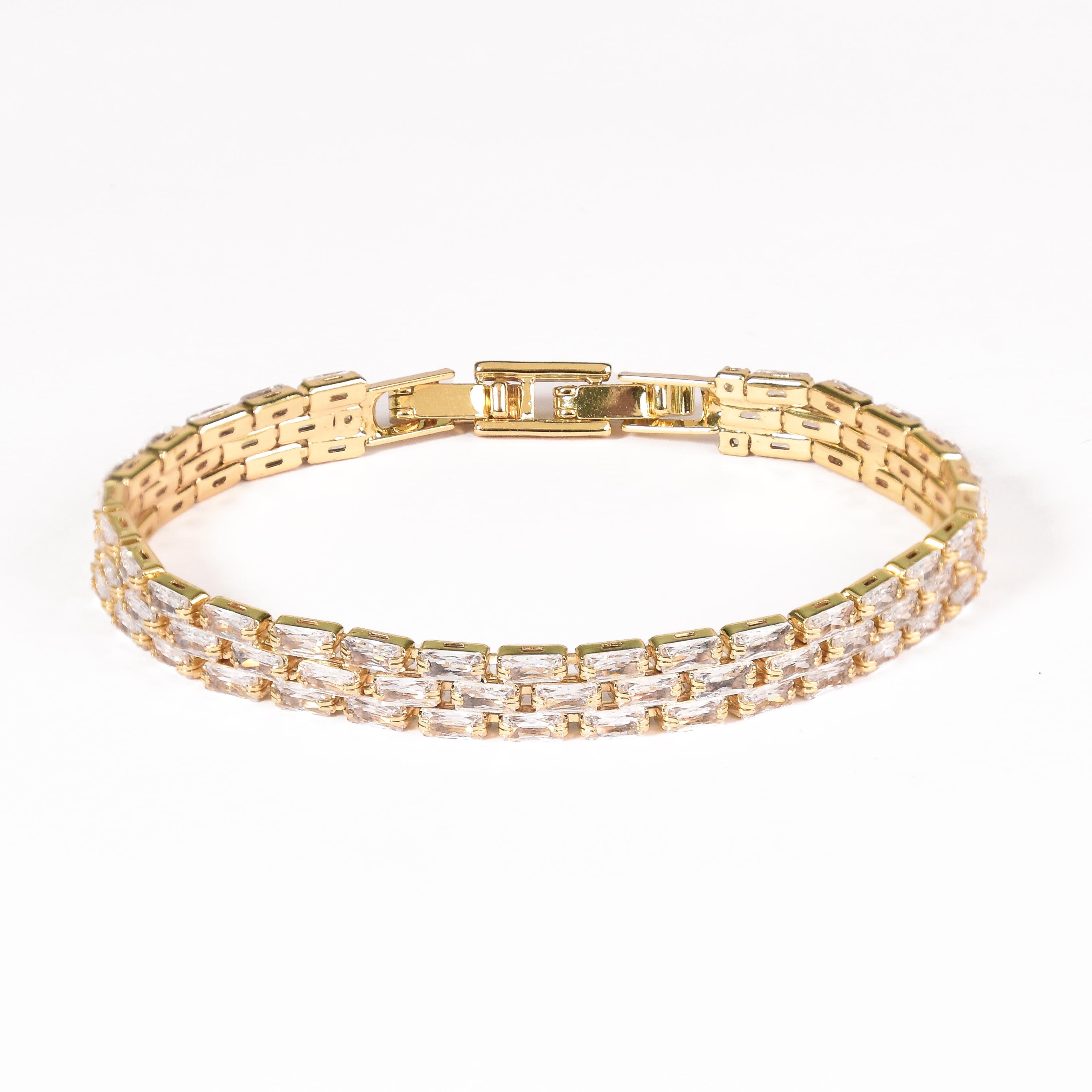 Hollywood Glam Tennis Bracelet