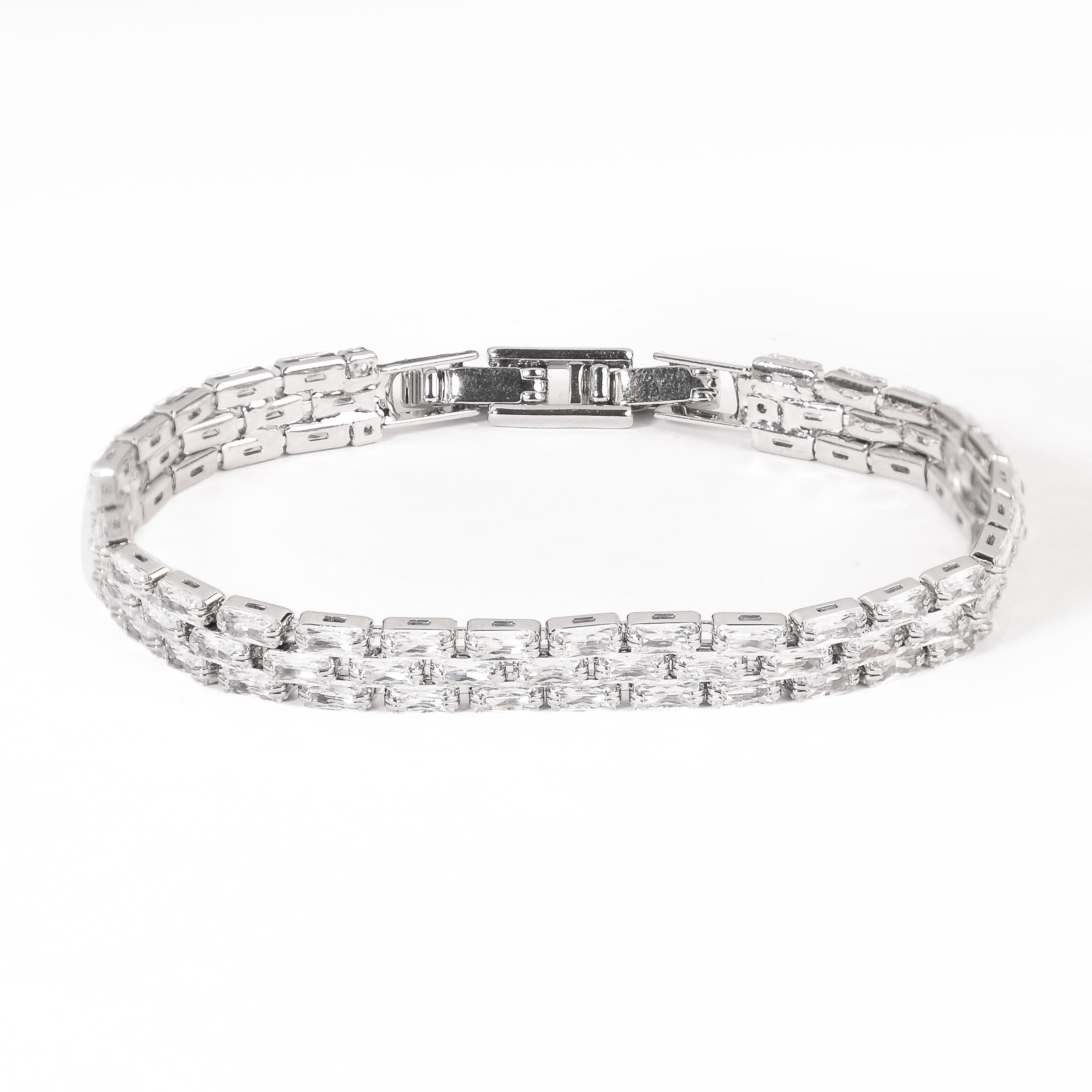 Hollywood Glam Tennis Bracelet