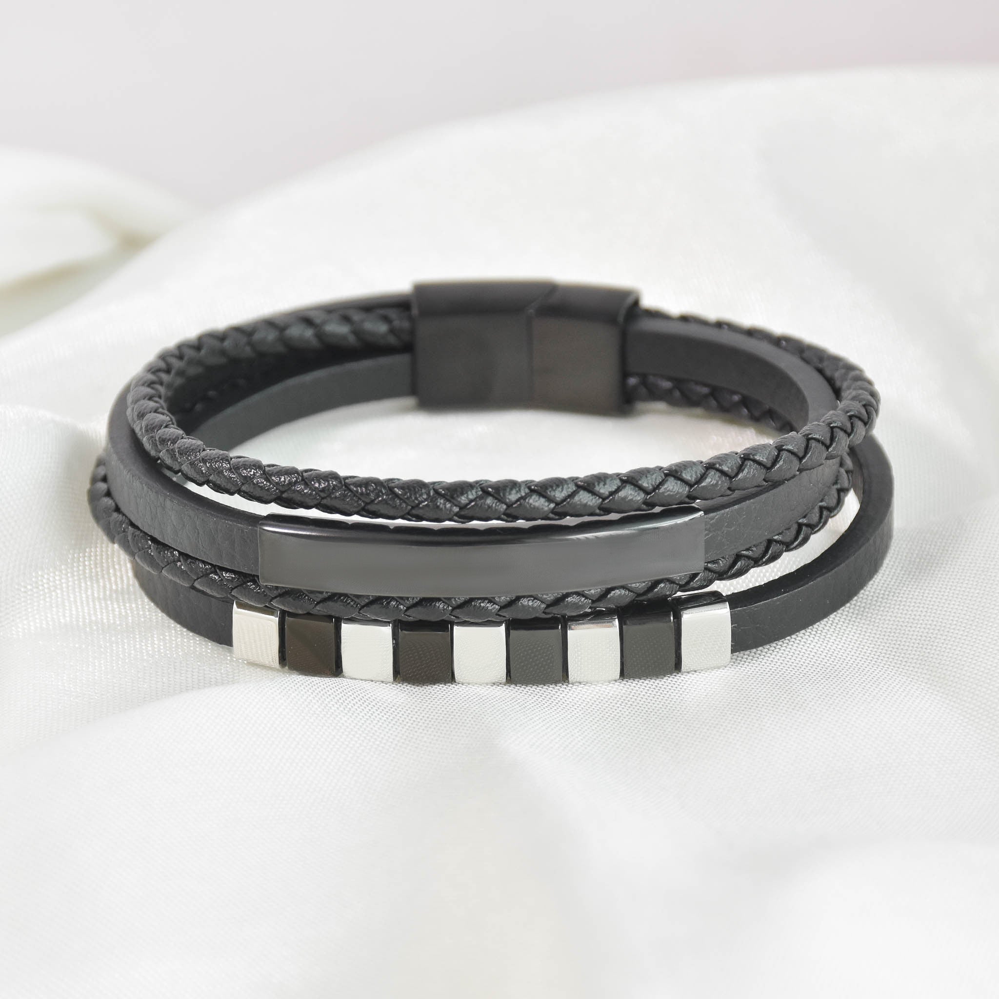 Square Link Men Bracelet