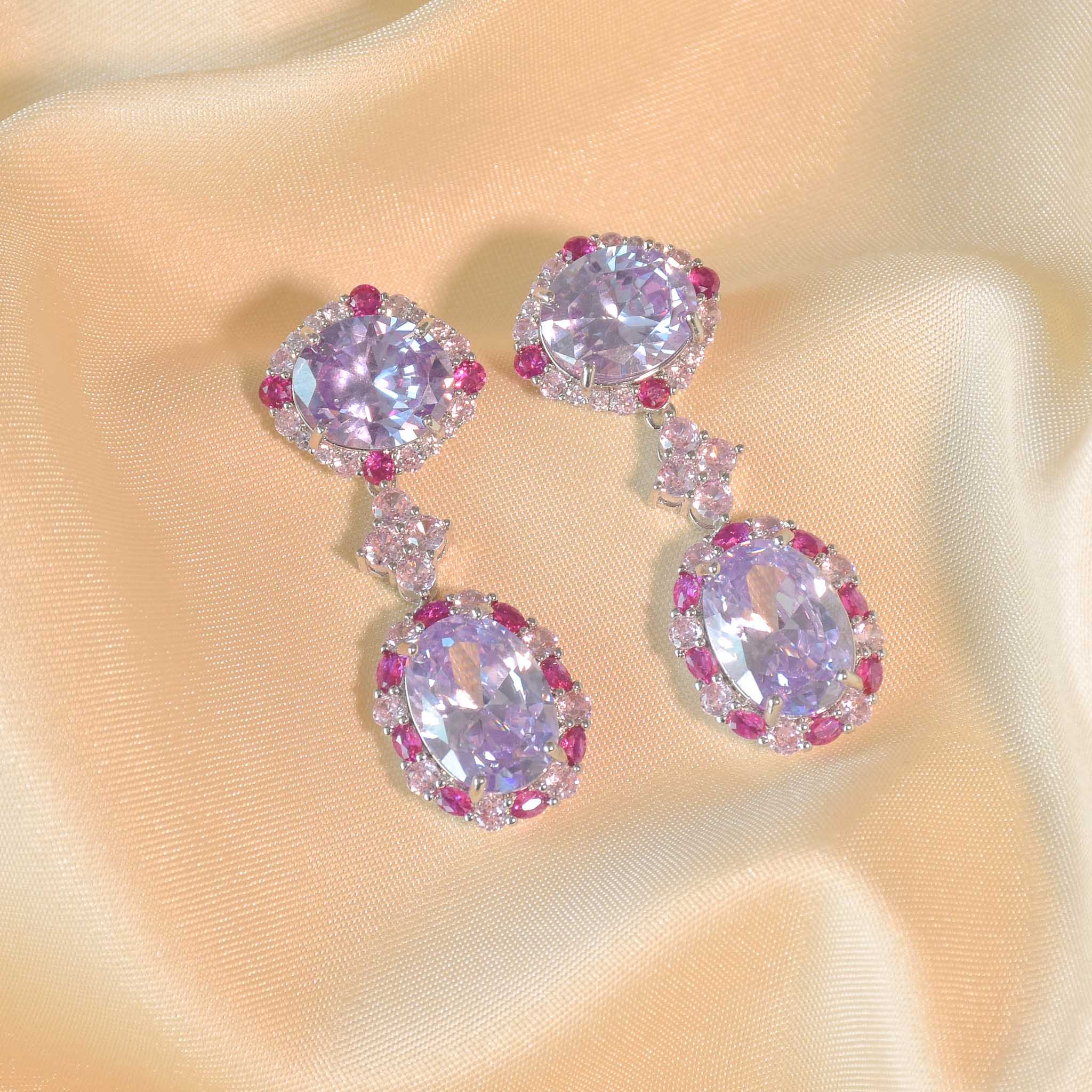 Lavender Drift Earrings