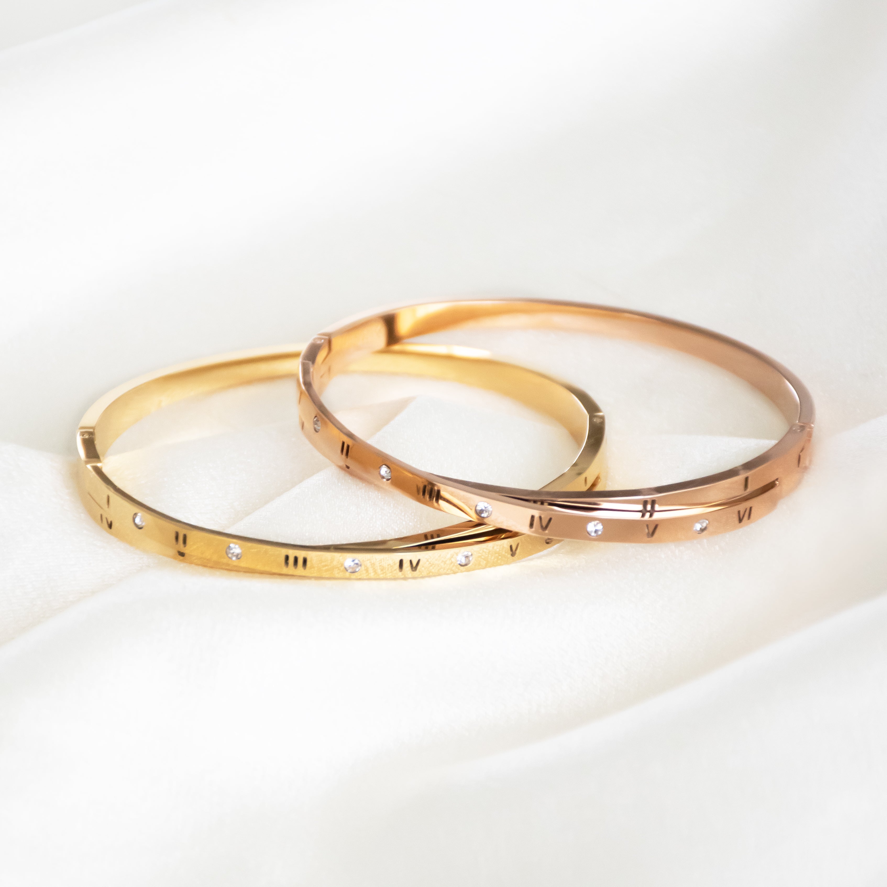 Roman Twisted Bangle