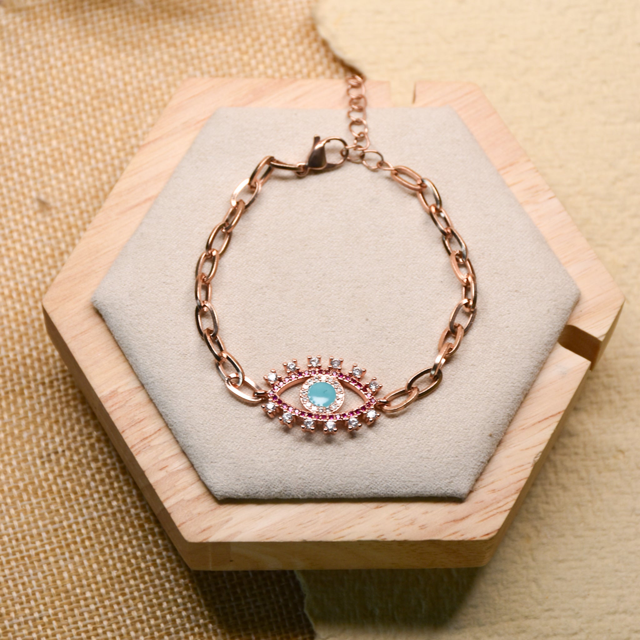 Evil Eye Link Bracelet