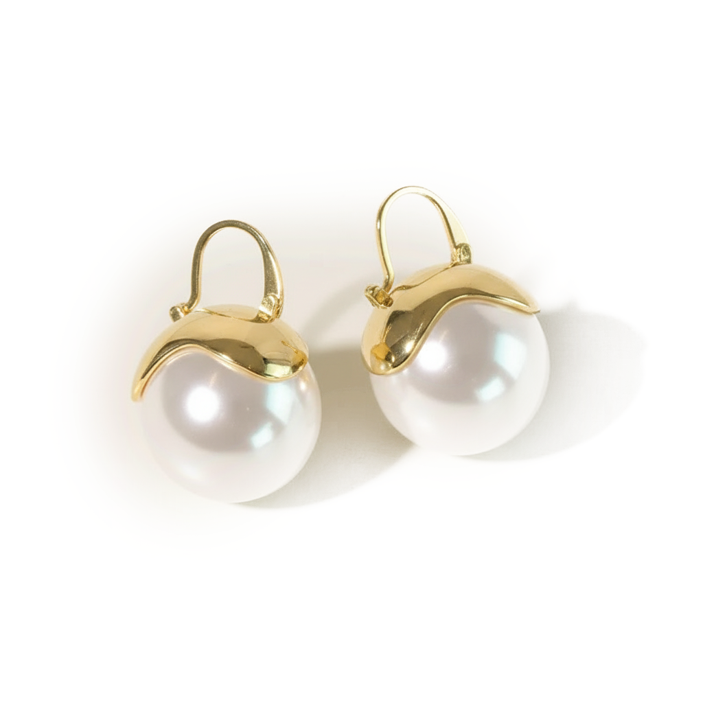 Sea Pearl Drop Earring