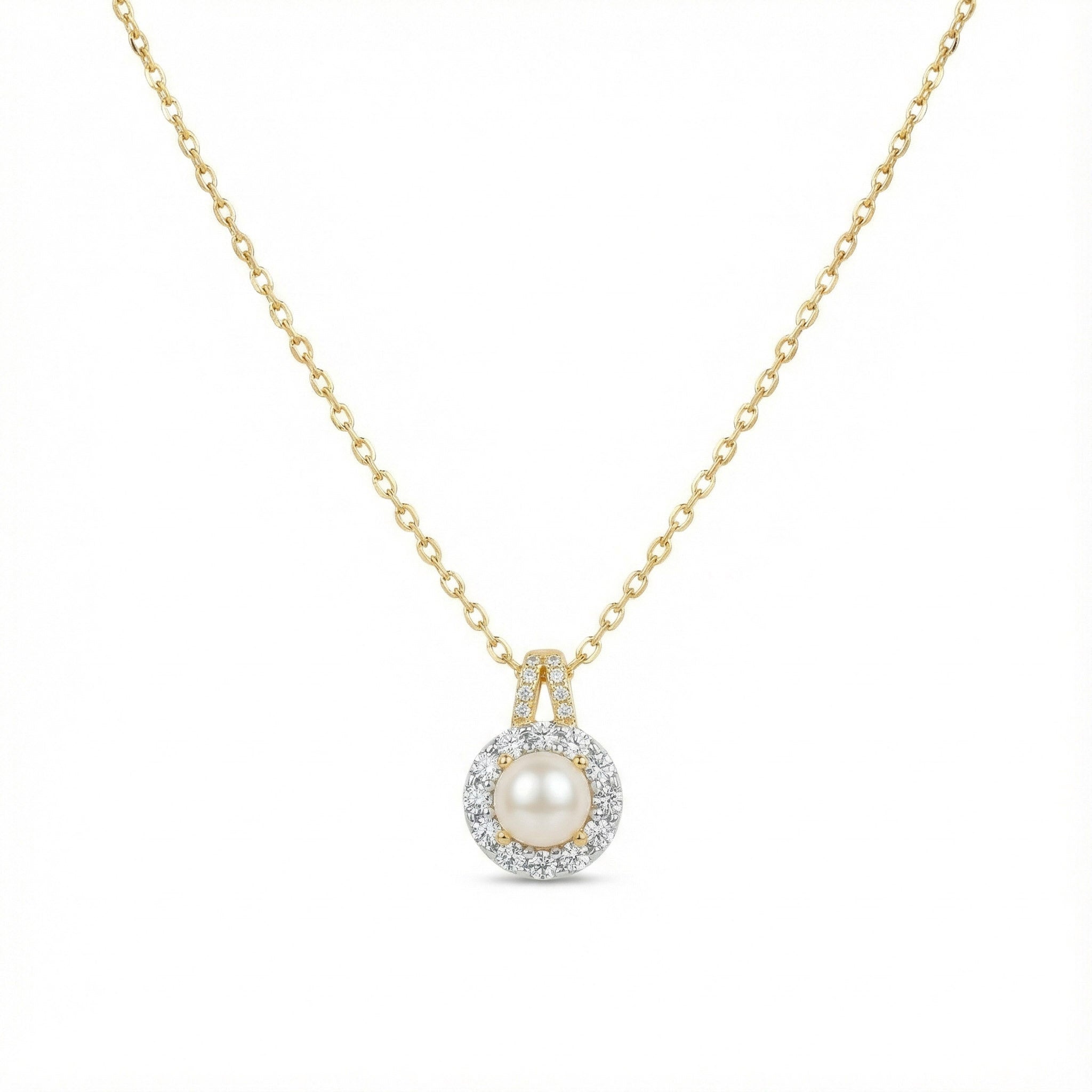 Sparkle Pearl Necklace