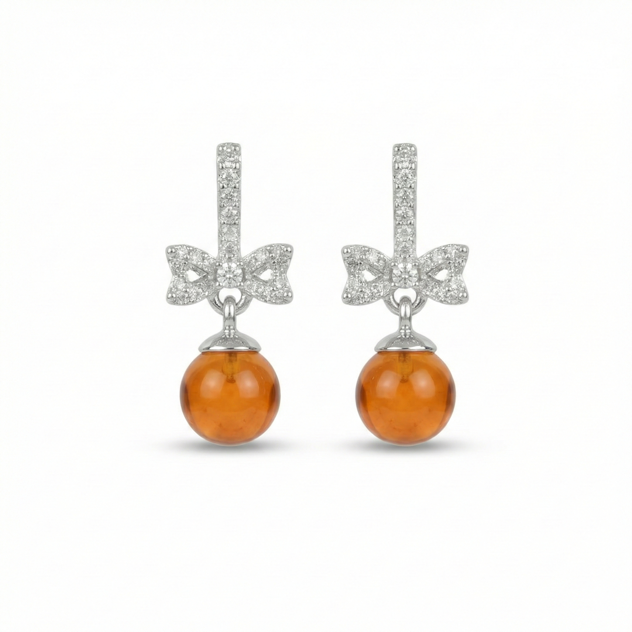 Persimmon Drop Earring