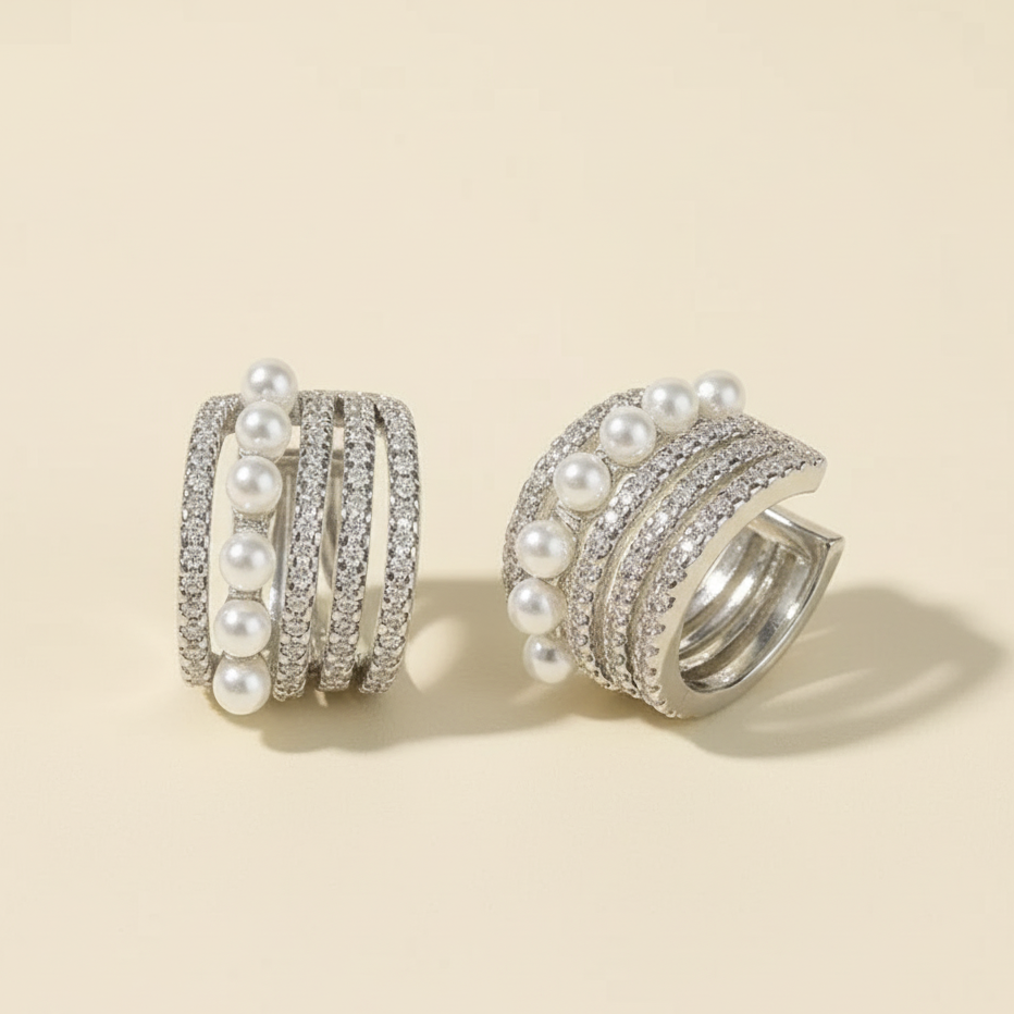 Pearl Embrace Ear Cuffs