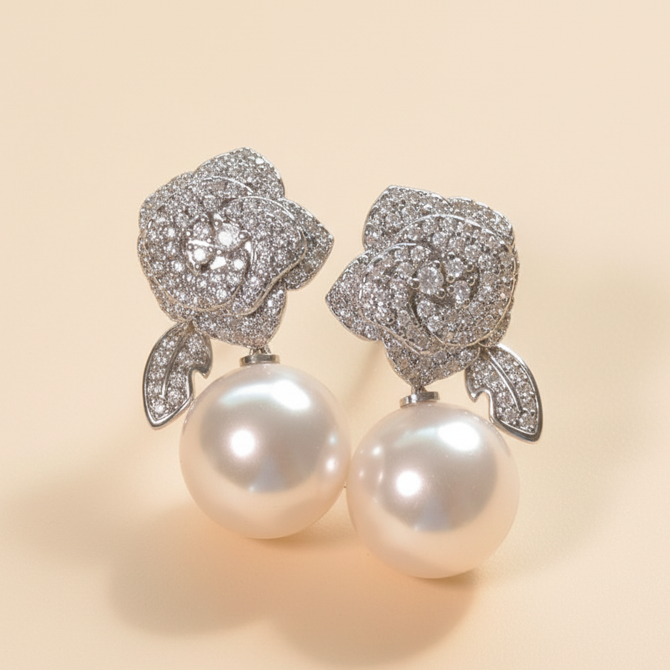 Eternal Rose Earring