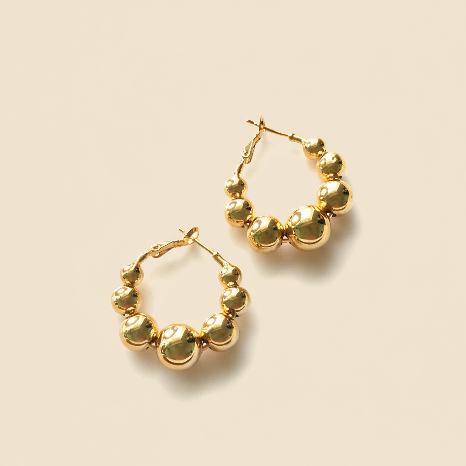 Bauble Bling Hoops
