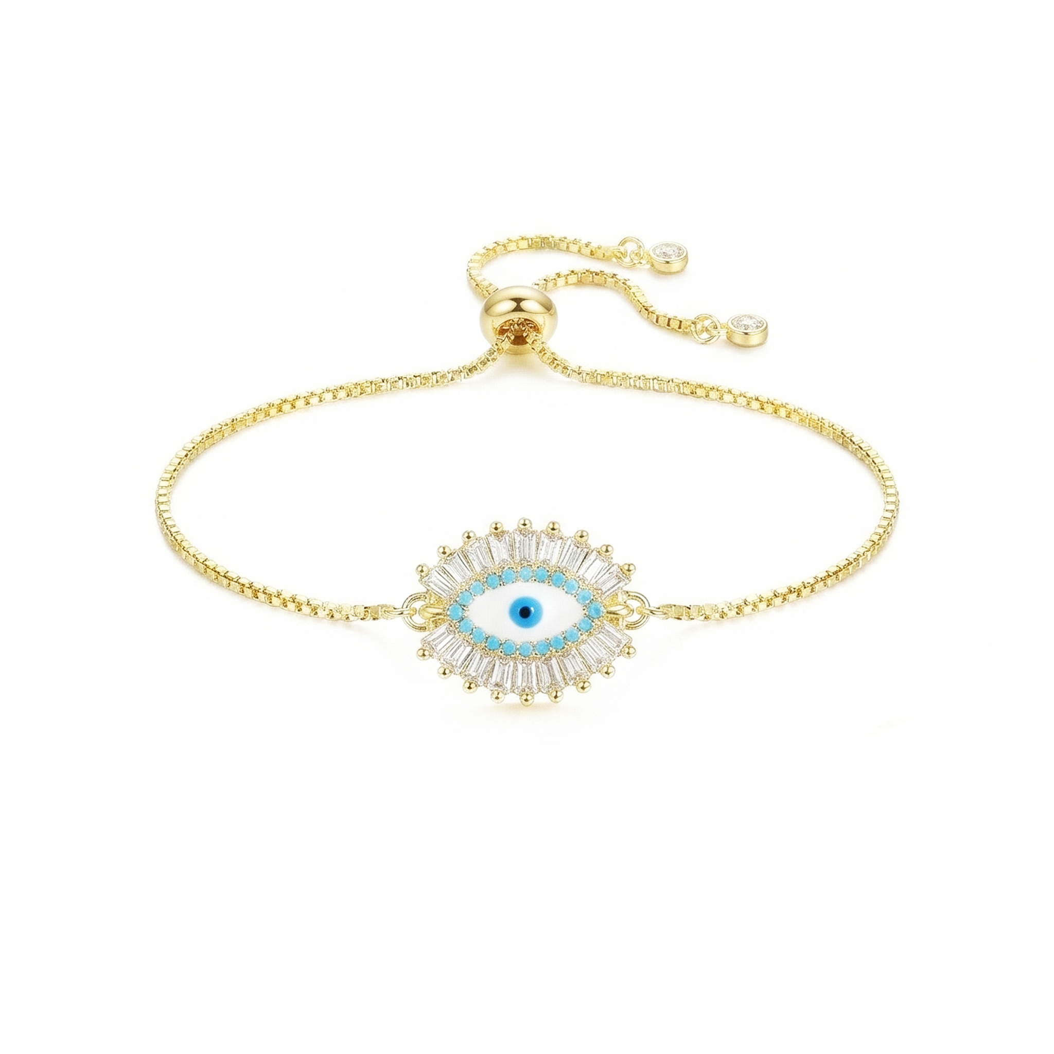 Gazing Evil Eye Bracelet