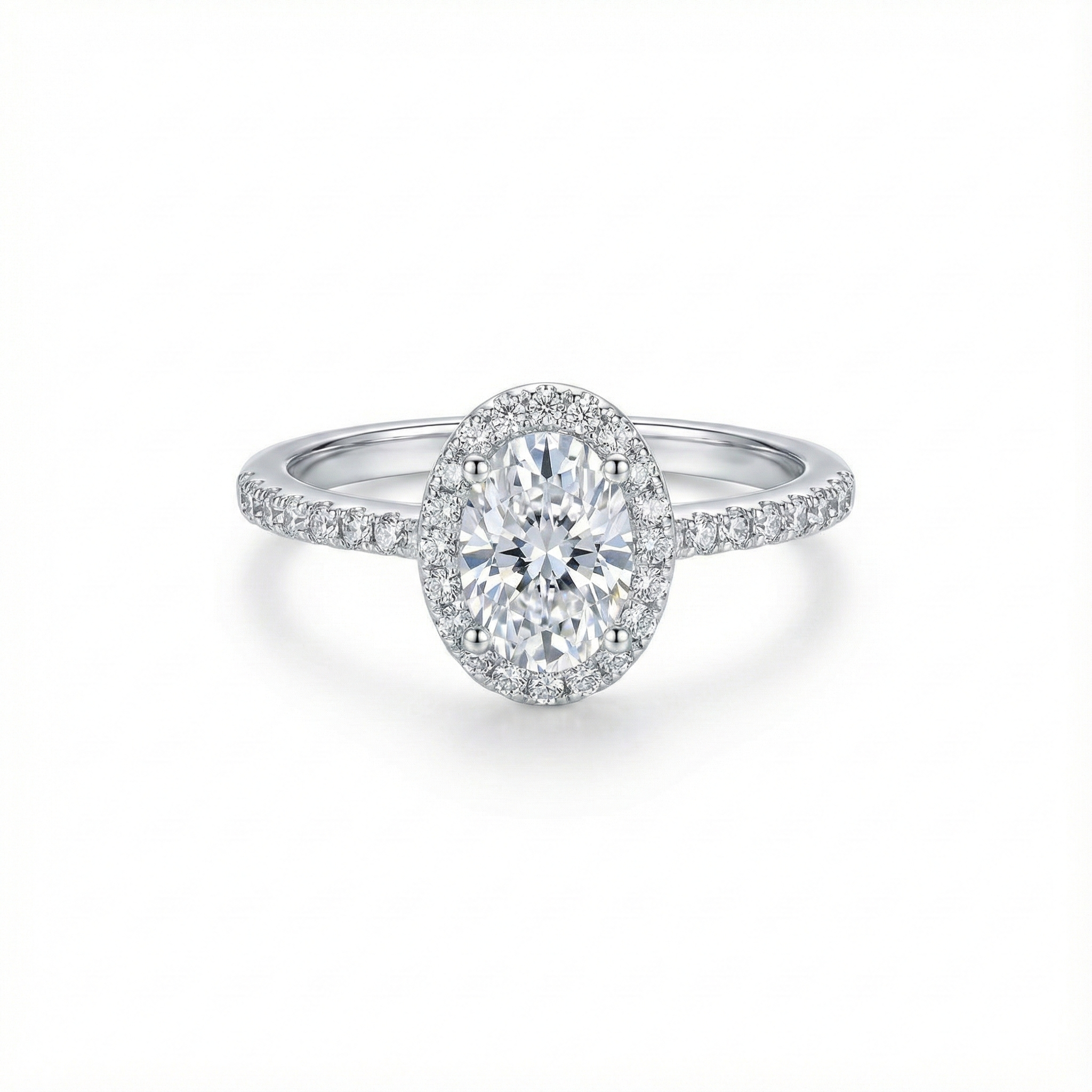Classic Oval Diamond Ring