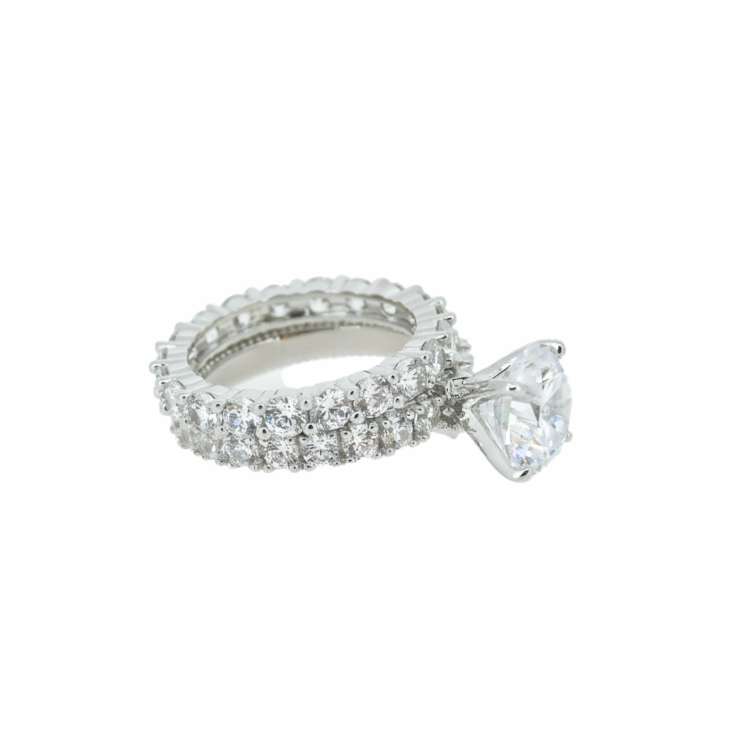 Classic Diamond Ring Set