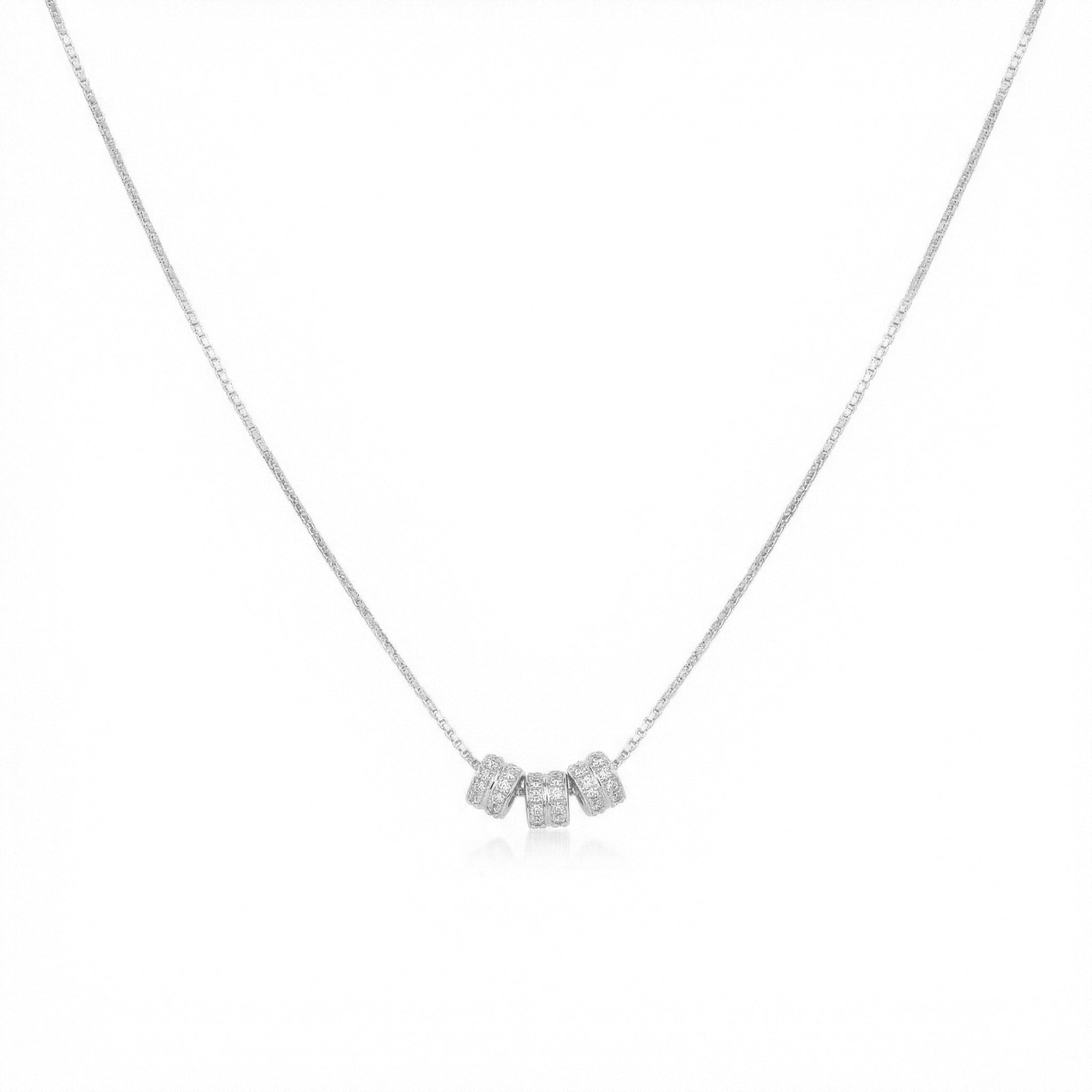 Triple Barrel Necklace