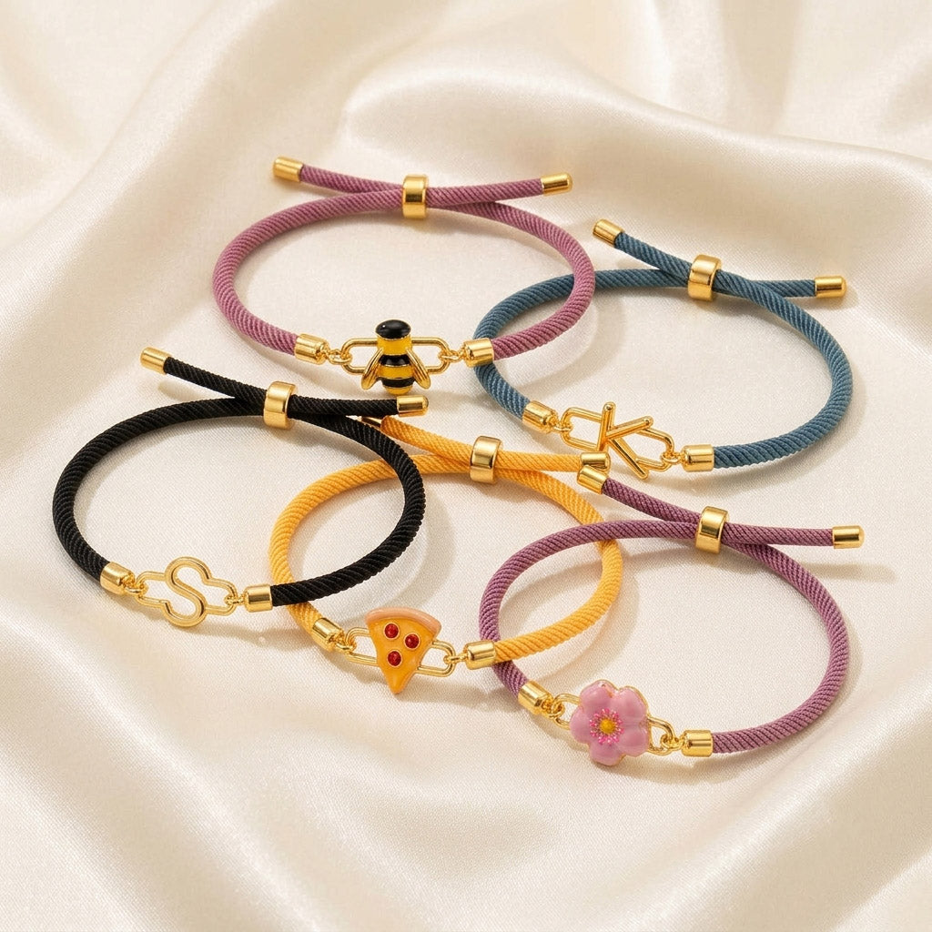 DIY Kids Link Bracelet Charm | Anti-tarnish