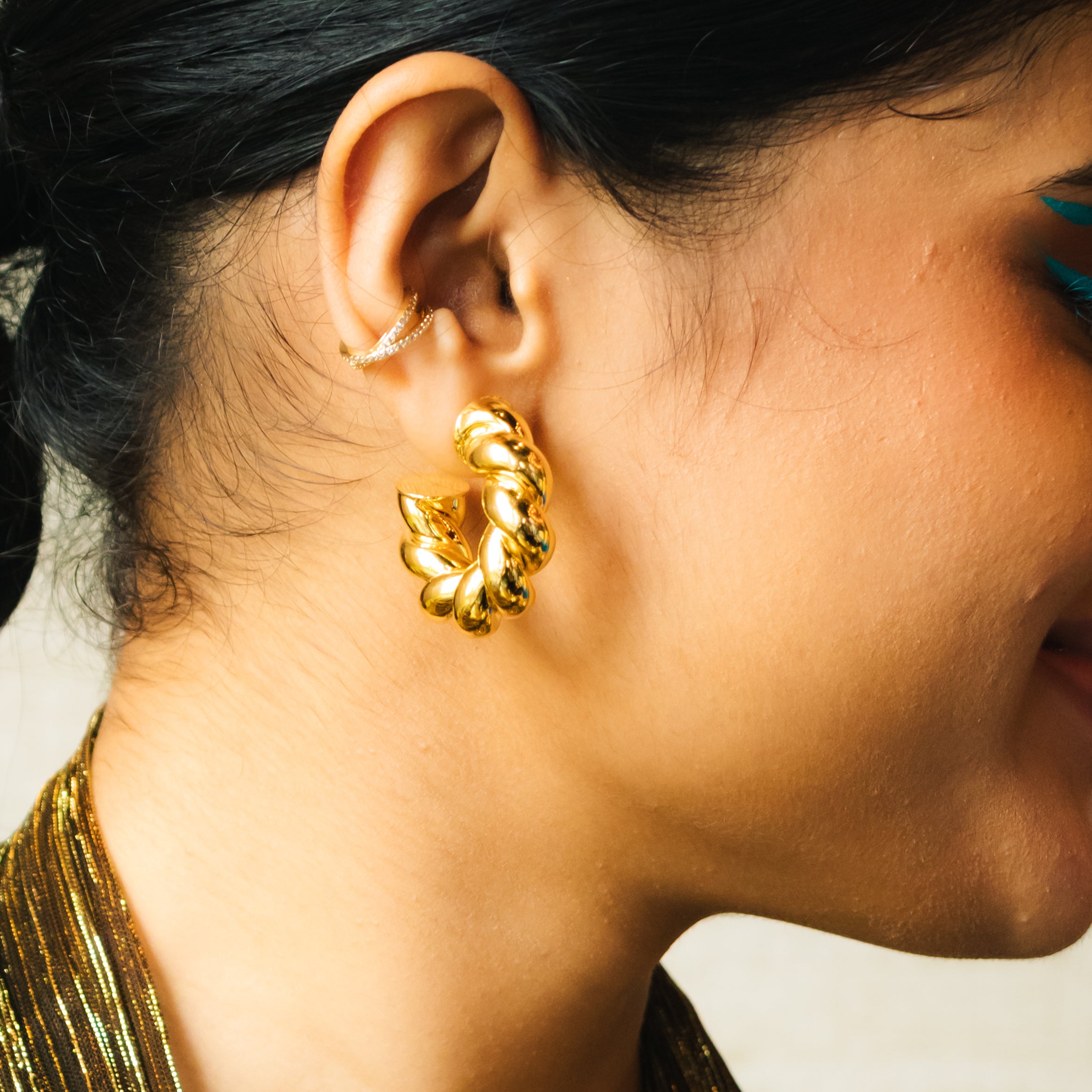 Braided Beauty Hoops