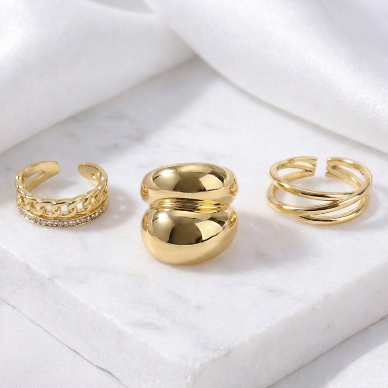 Opulent Ring Stack