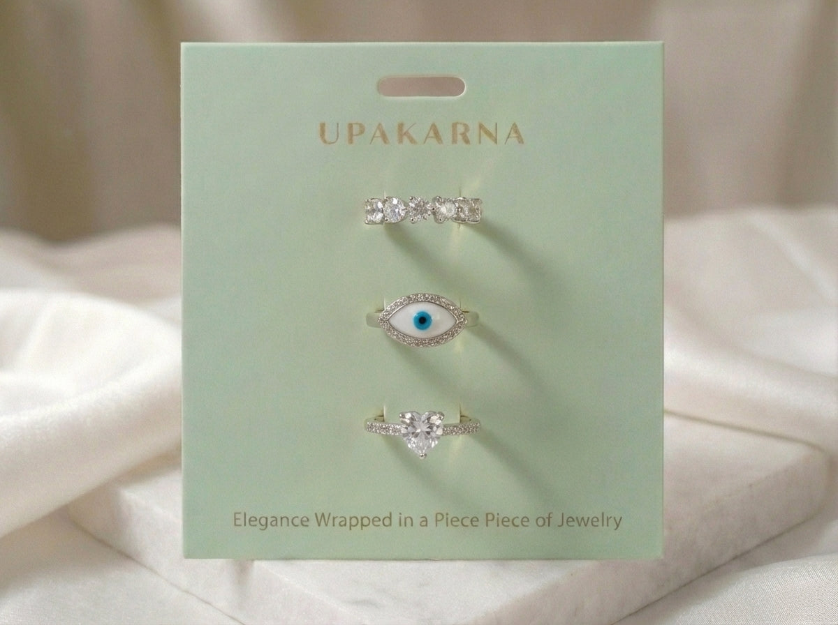 Celestial Shine Ring Stack