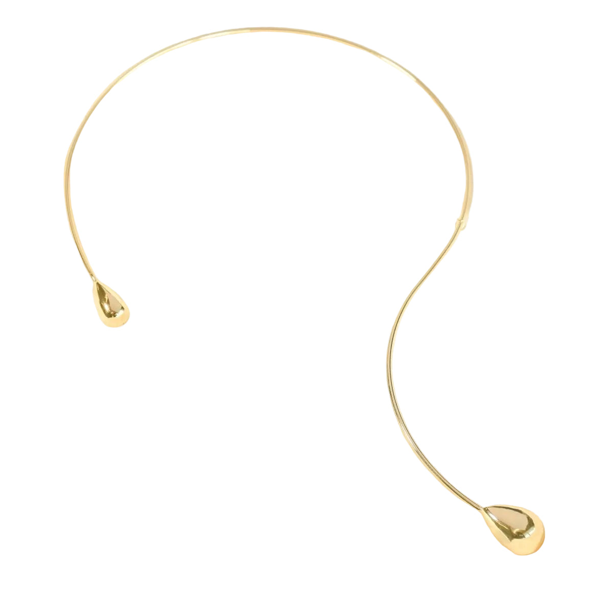 Abstract Wave Necklace - Upakarnaproduct_type