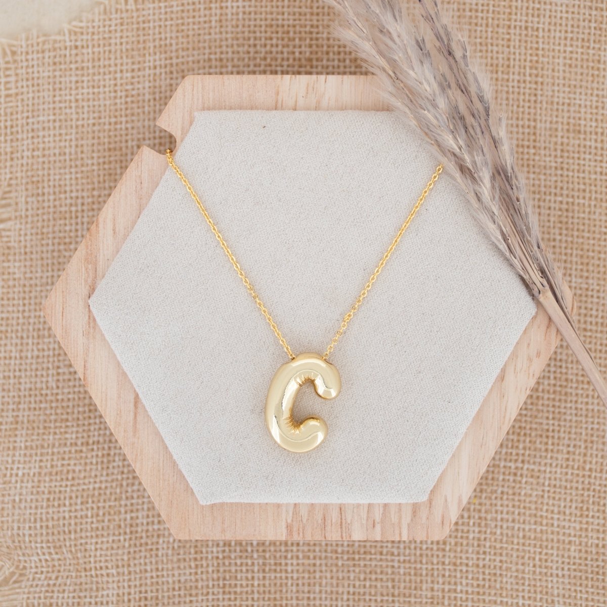 Balloon Initial Necklace - Upakarnaproduct_type